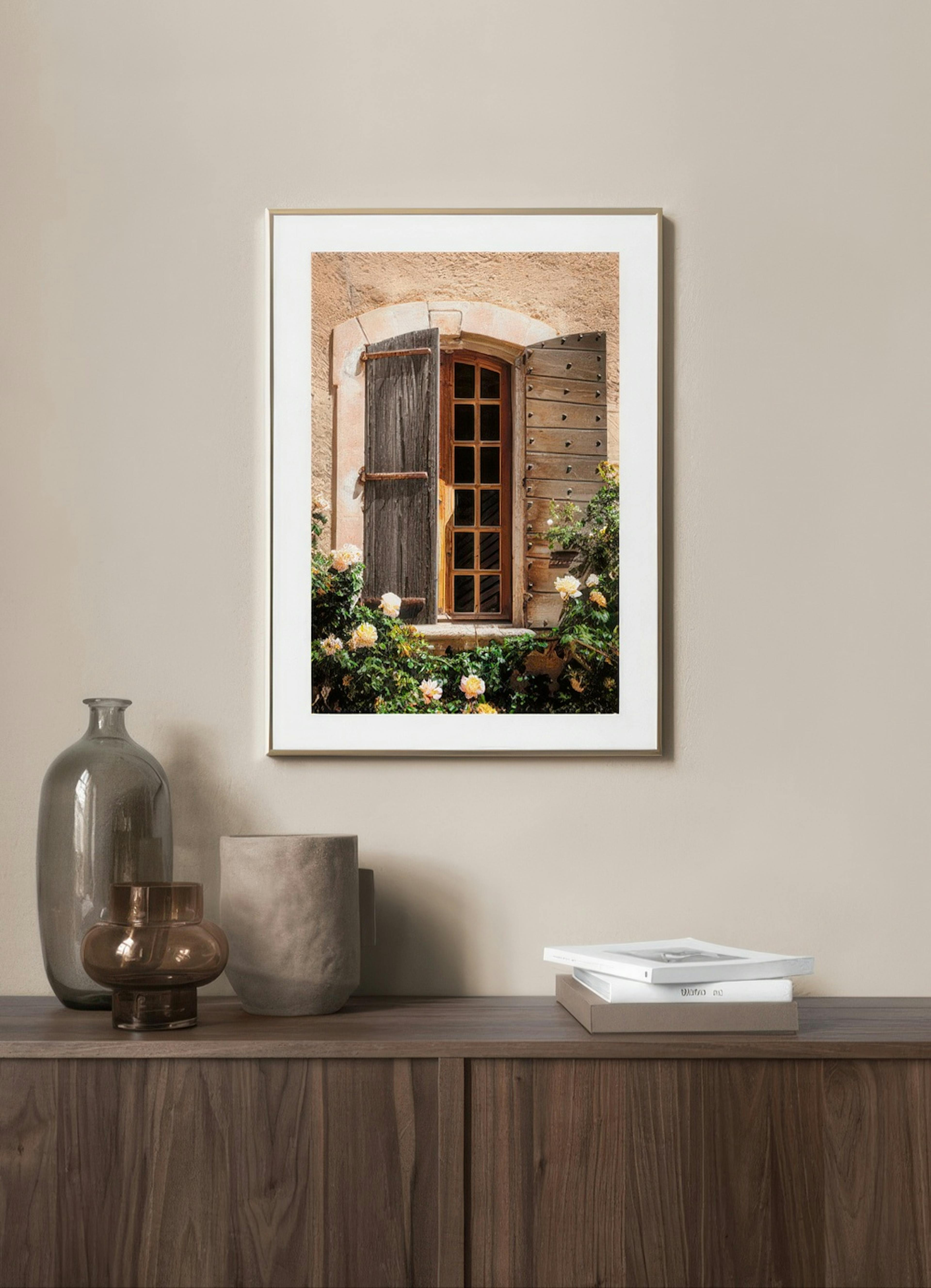 Window in Provence Plakát