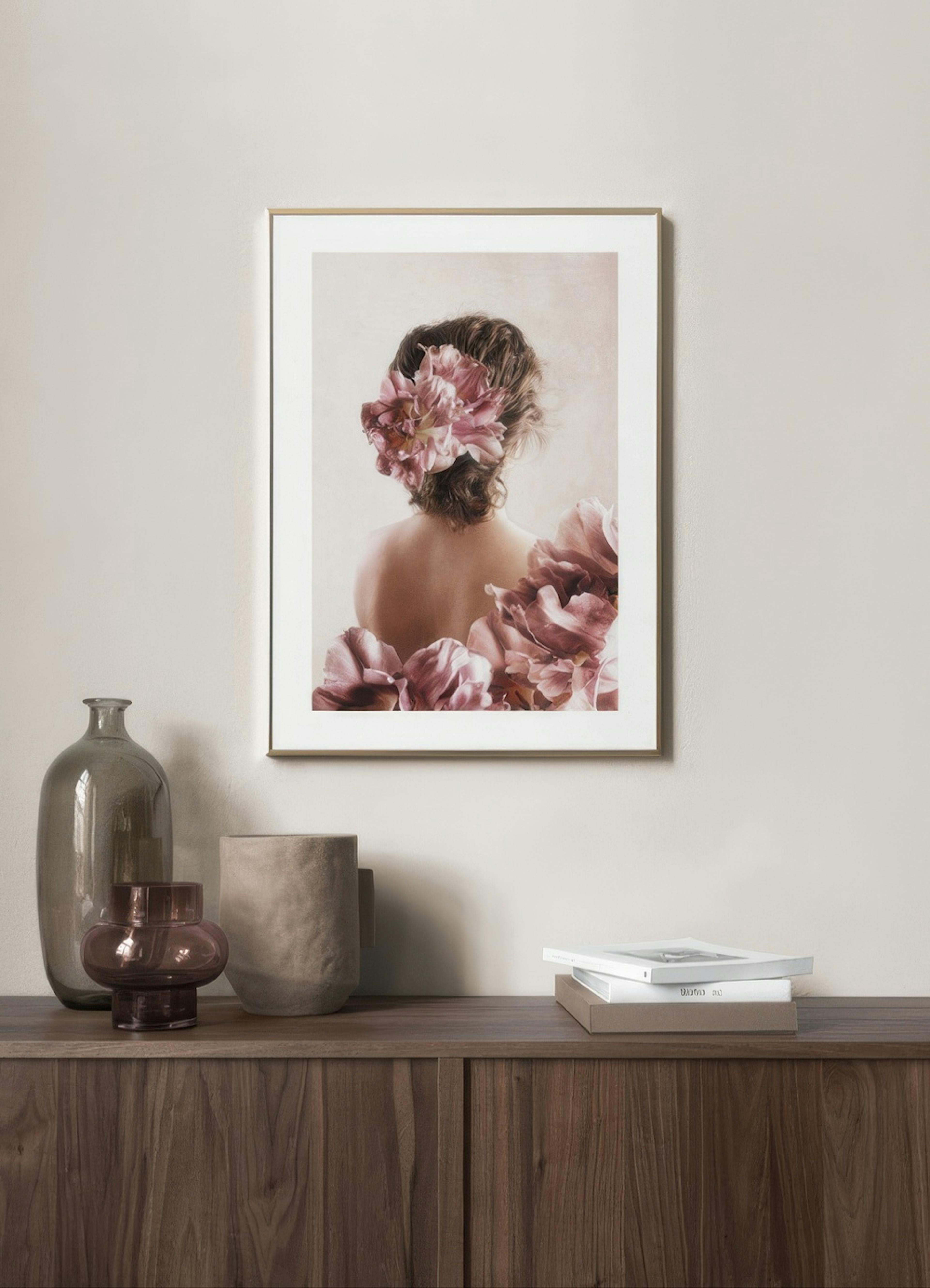 Flower Lady No1 Print