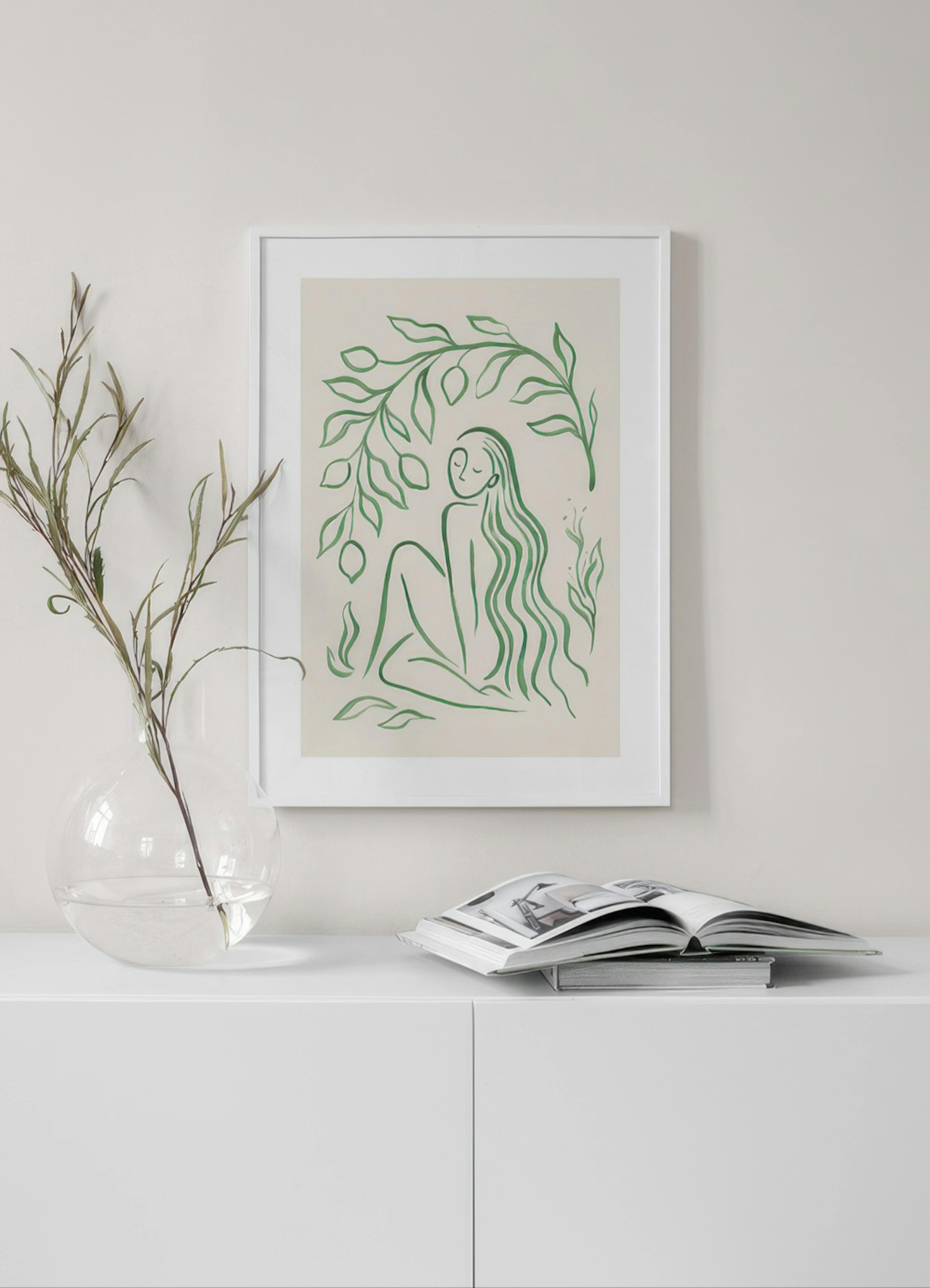 Into the Green No1 Print