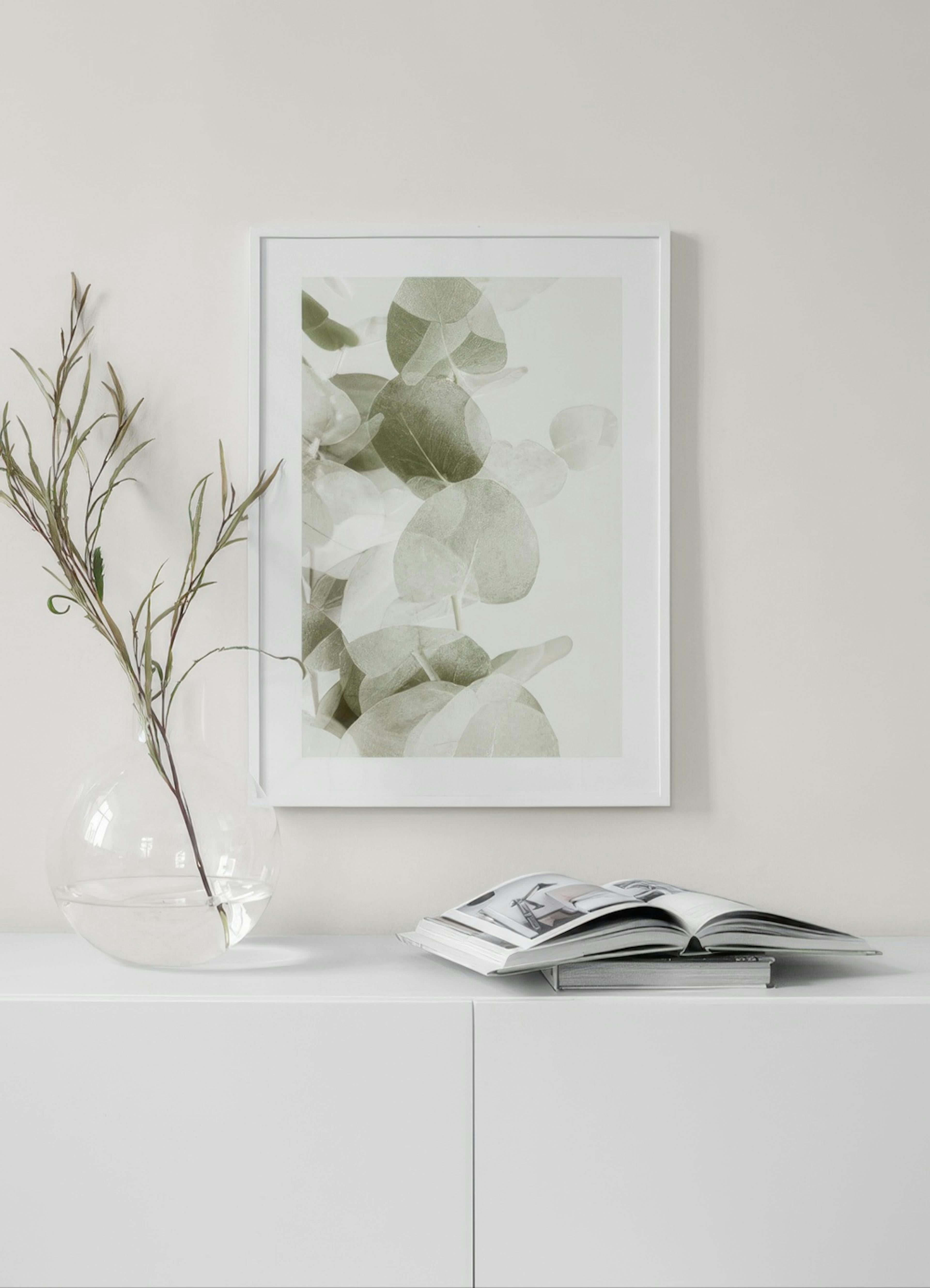 Abstract Eucalyptus No1 Poster