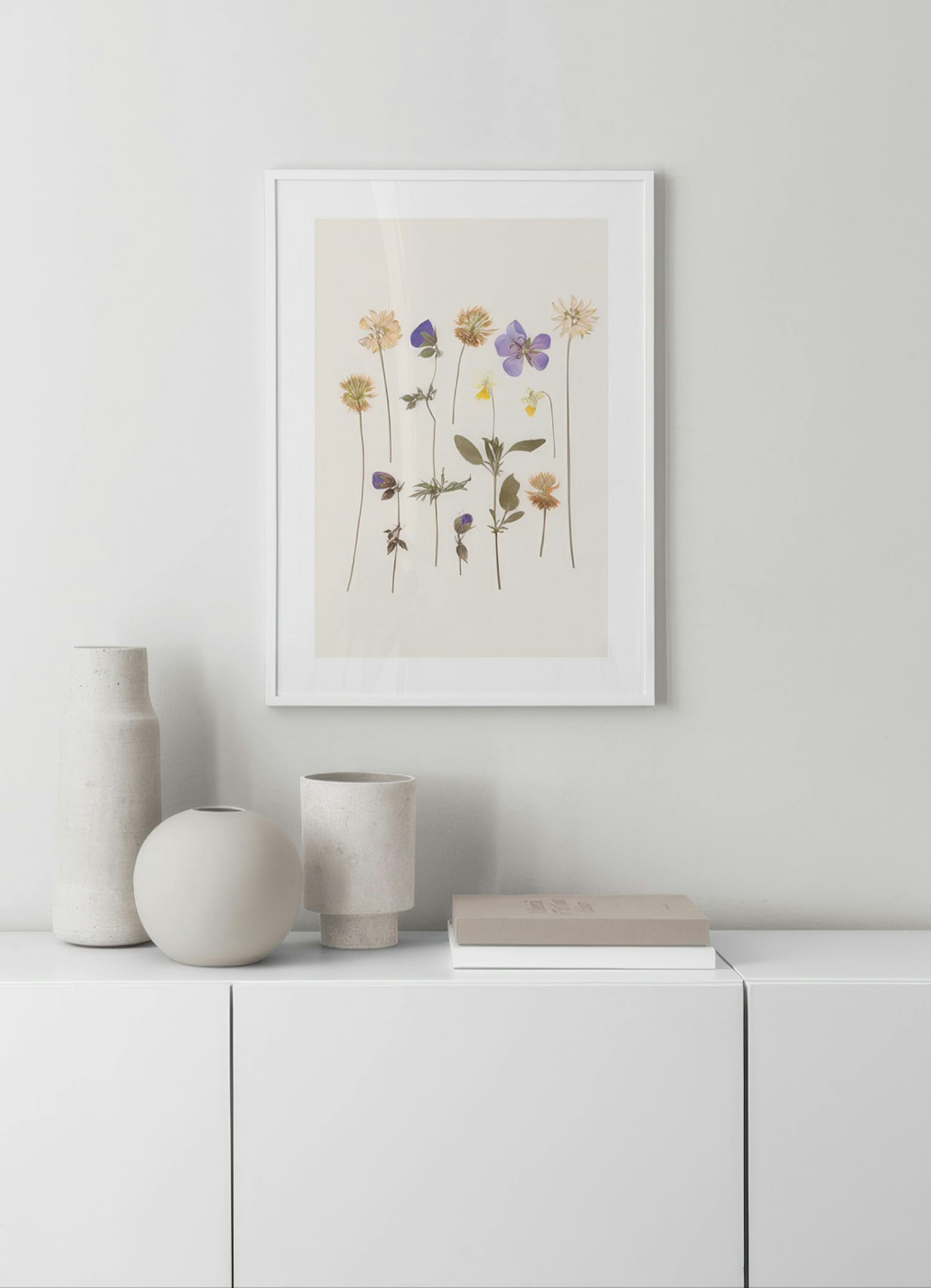 Pressed Flowers No2 포스터