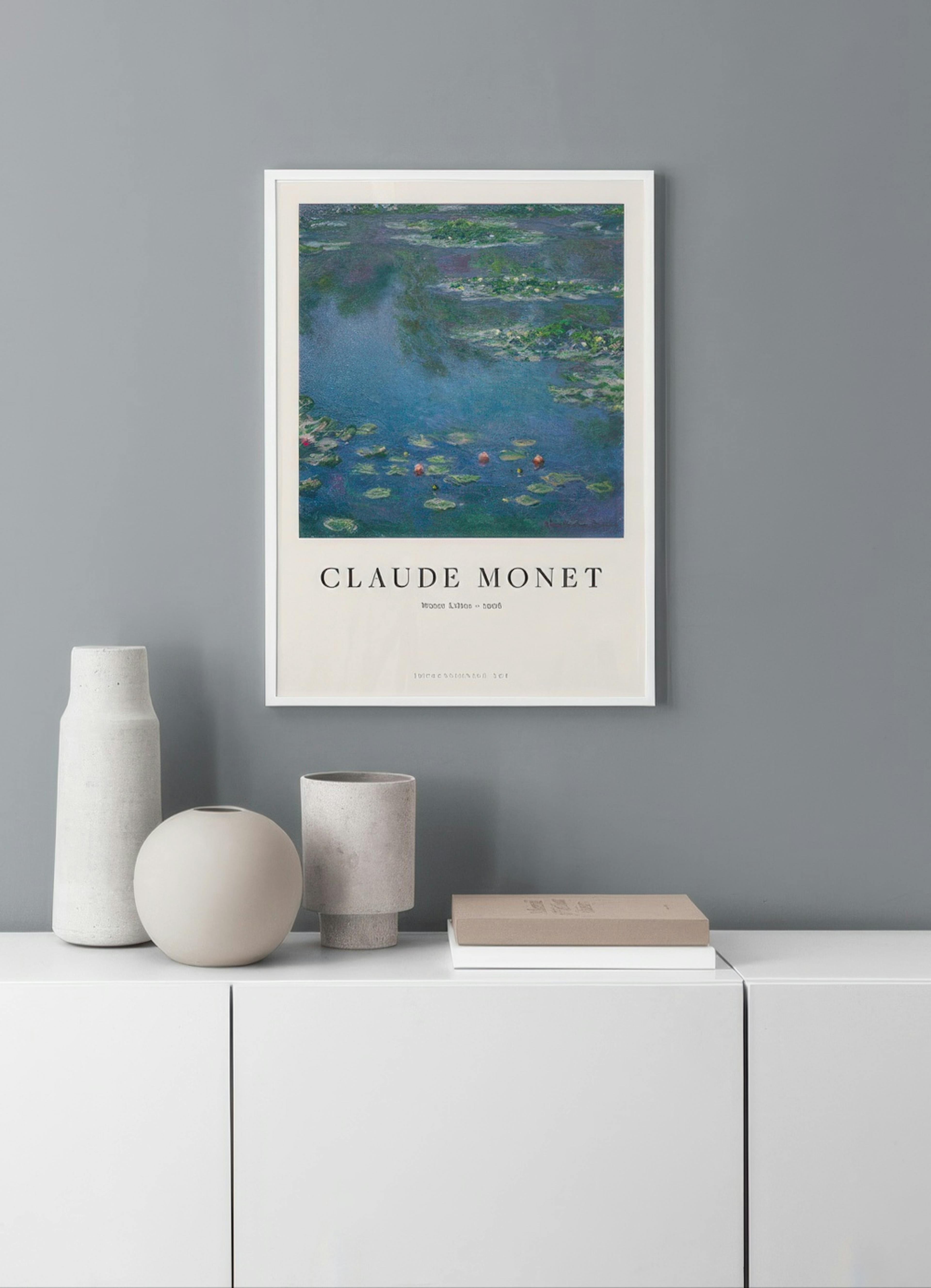 Monet - Water Lilies Poster