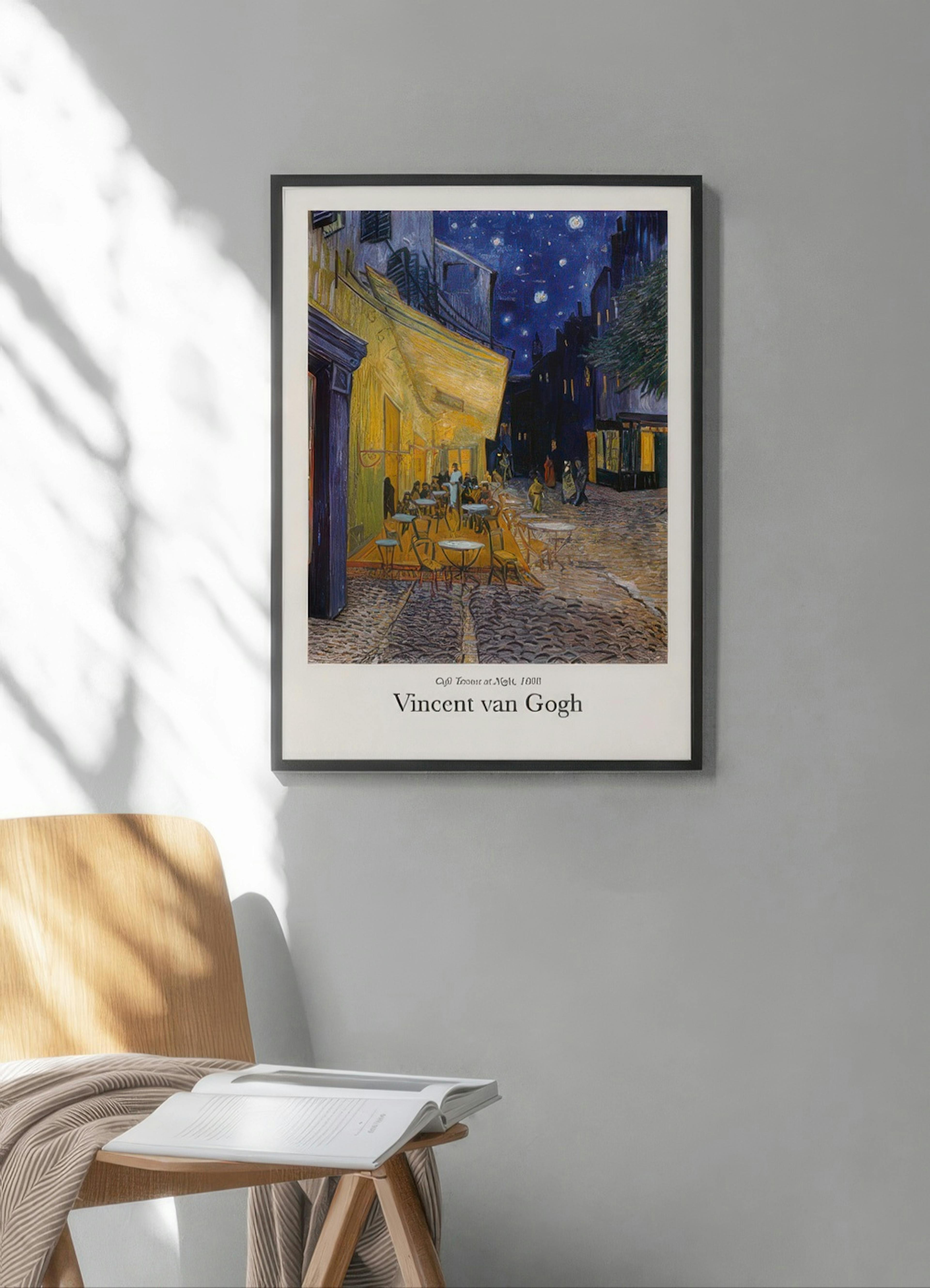 Van Gogh - Café Terrace at Night Juliste
