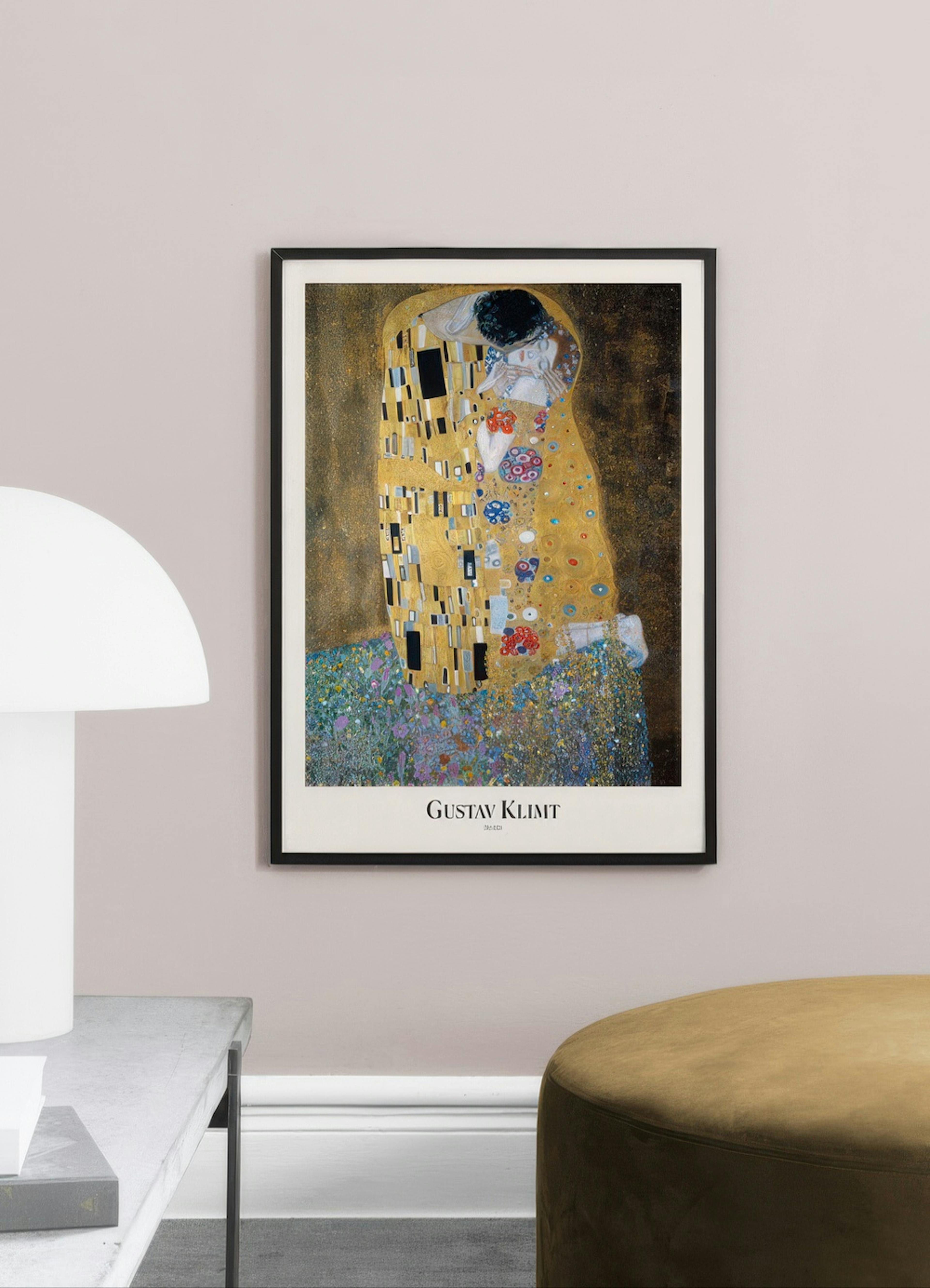 Gustav Klimt - The Kiss Poster
