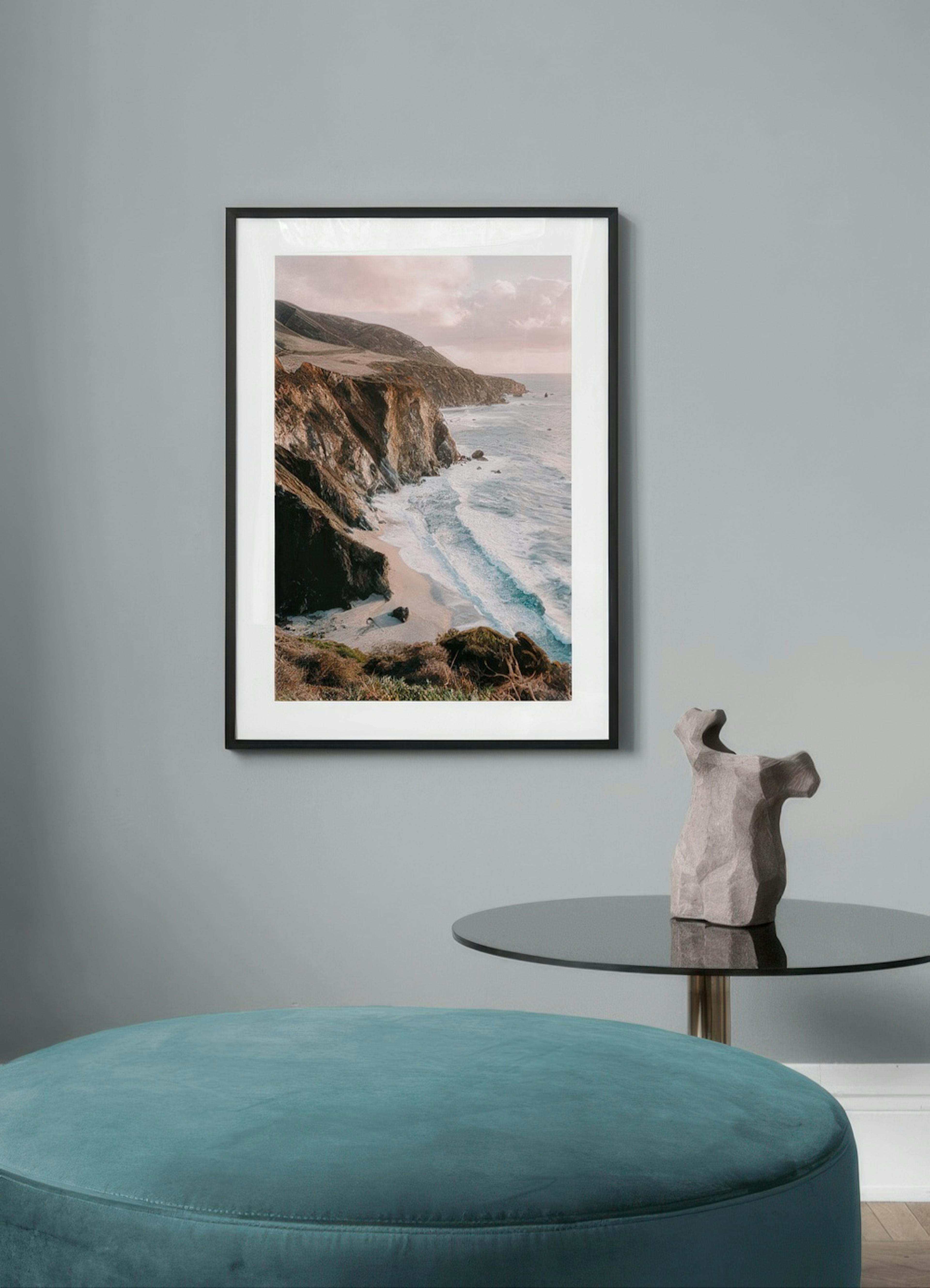 Big Sur Coastline Affiche