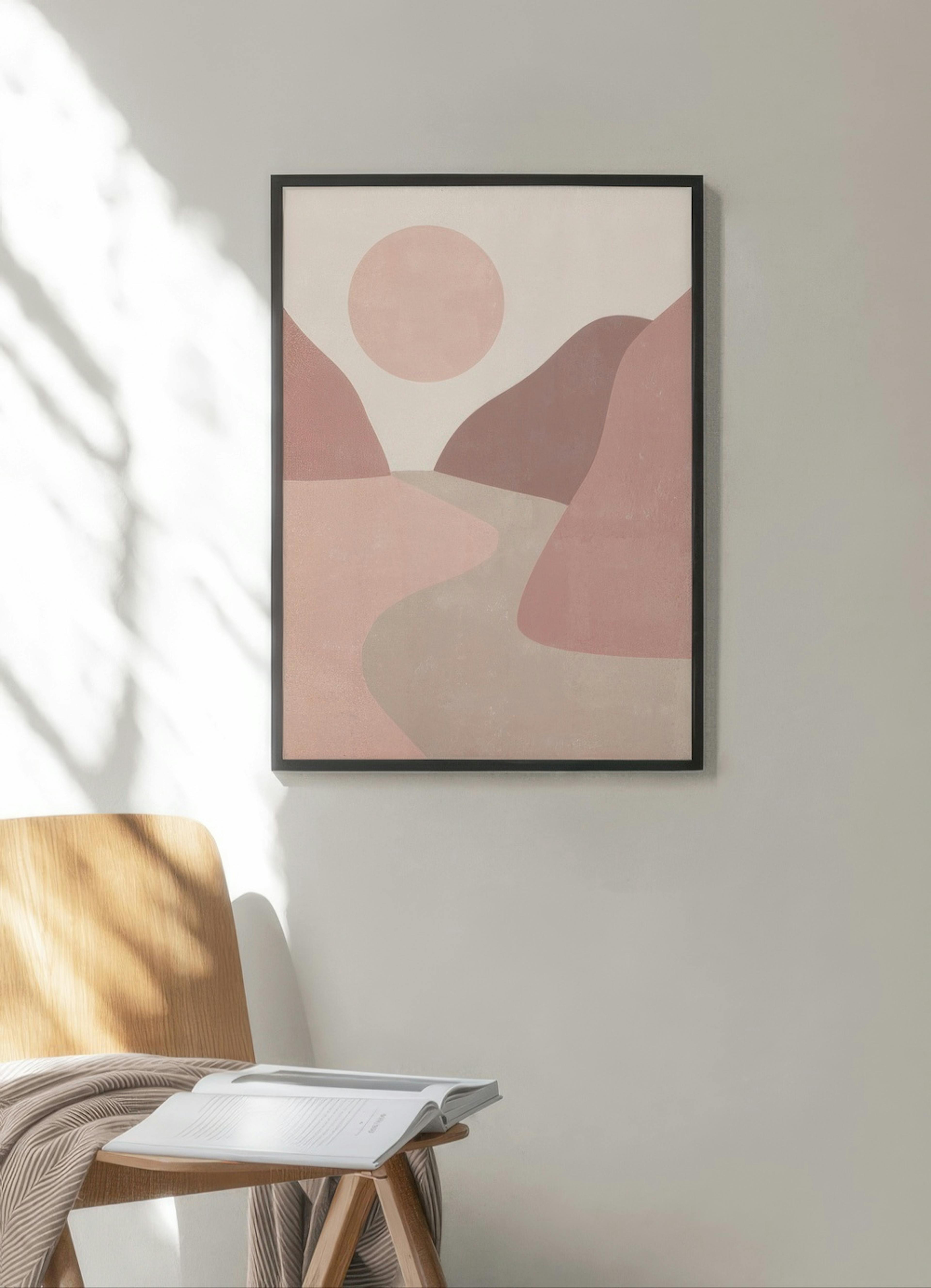 Graphic Landscape No1 Print