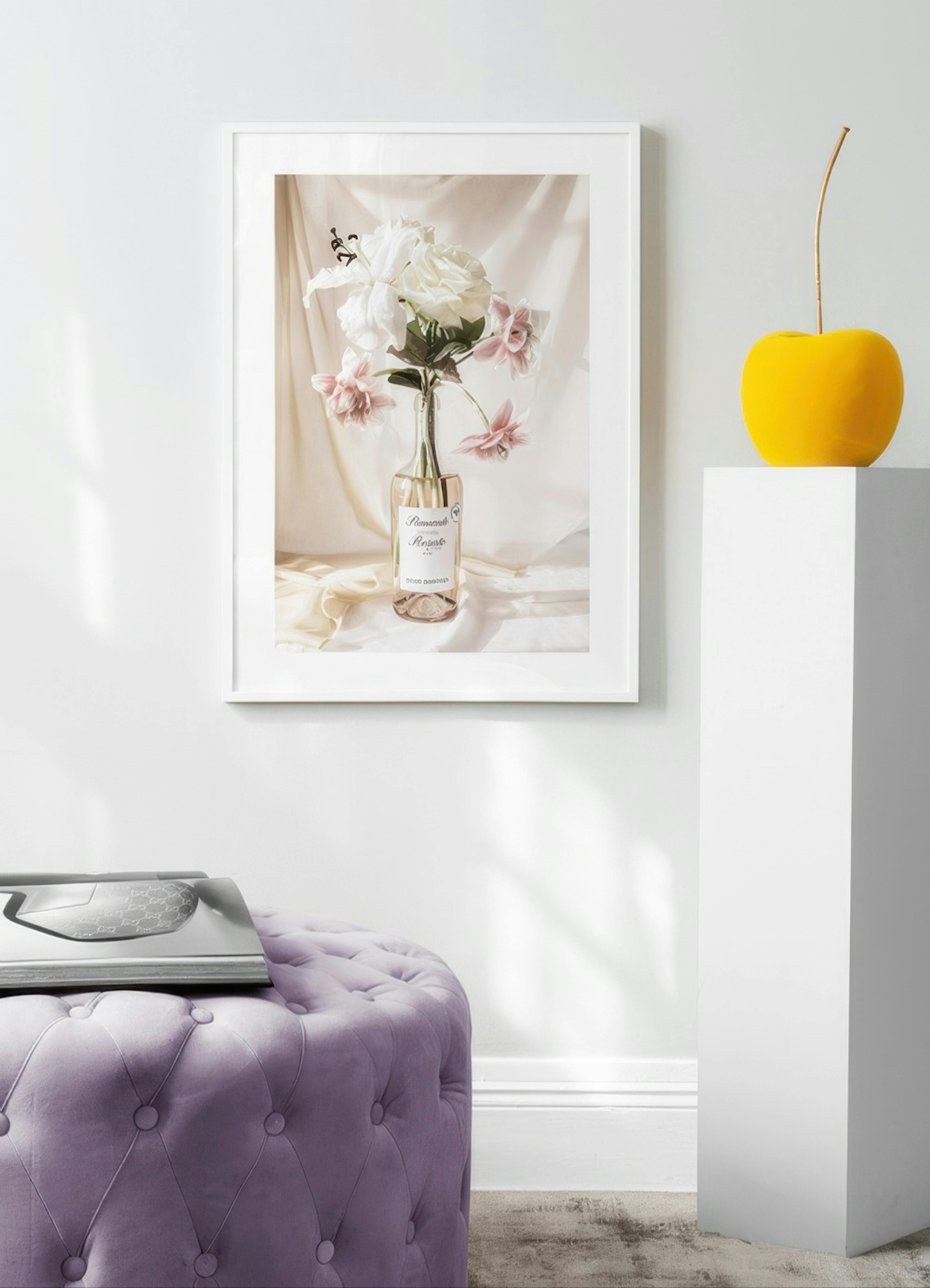 Rosé Flowers Juliste