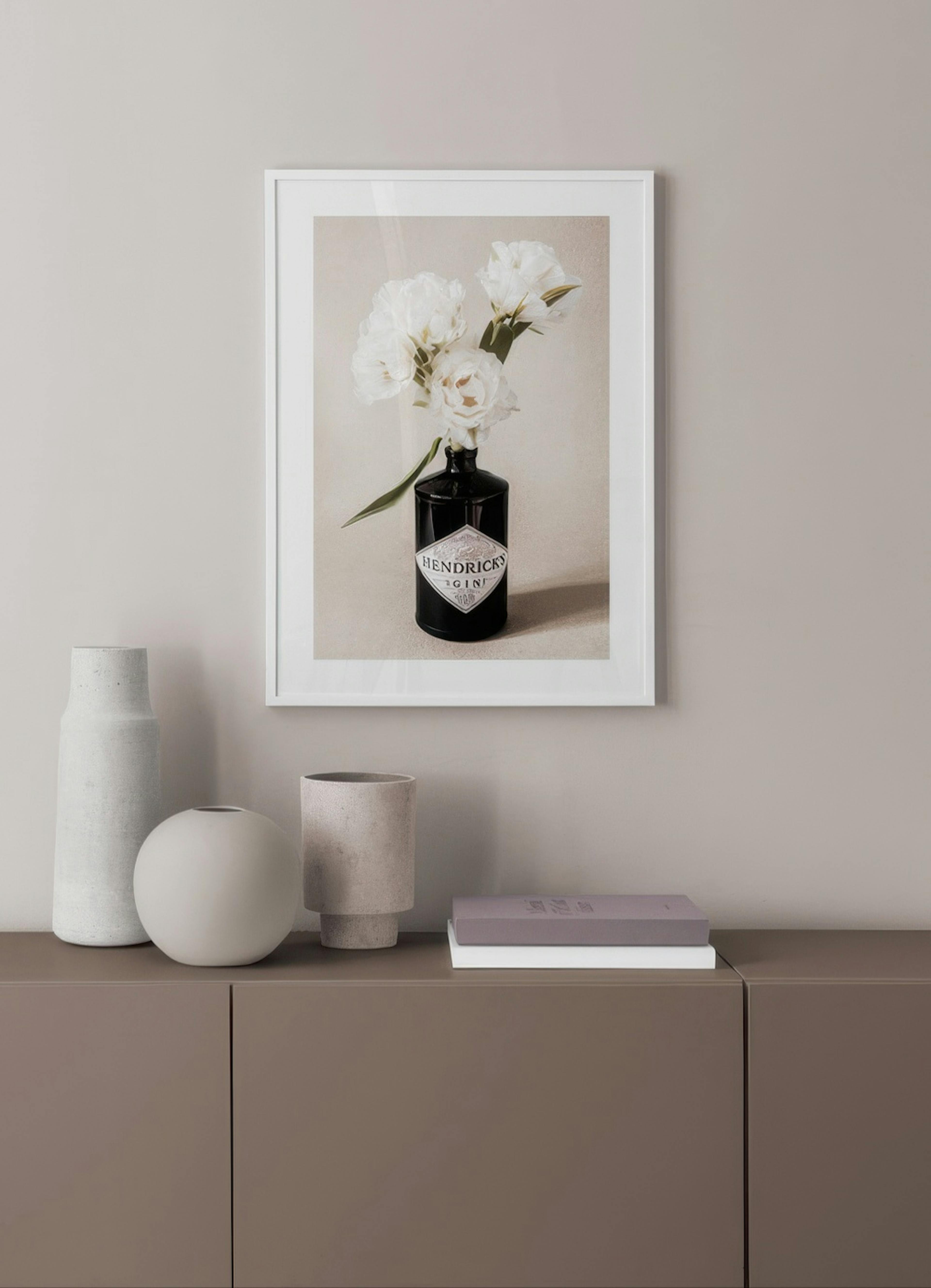 Gin & Roses Print