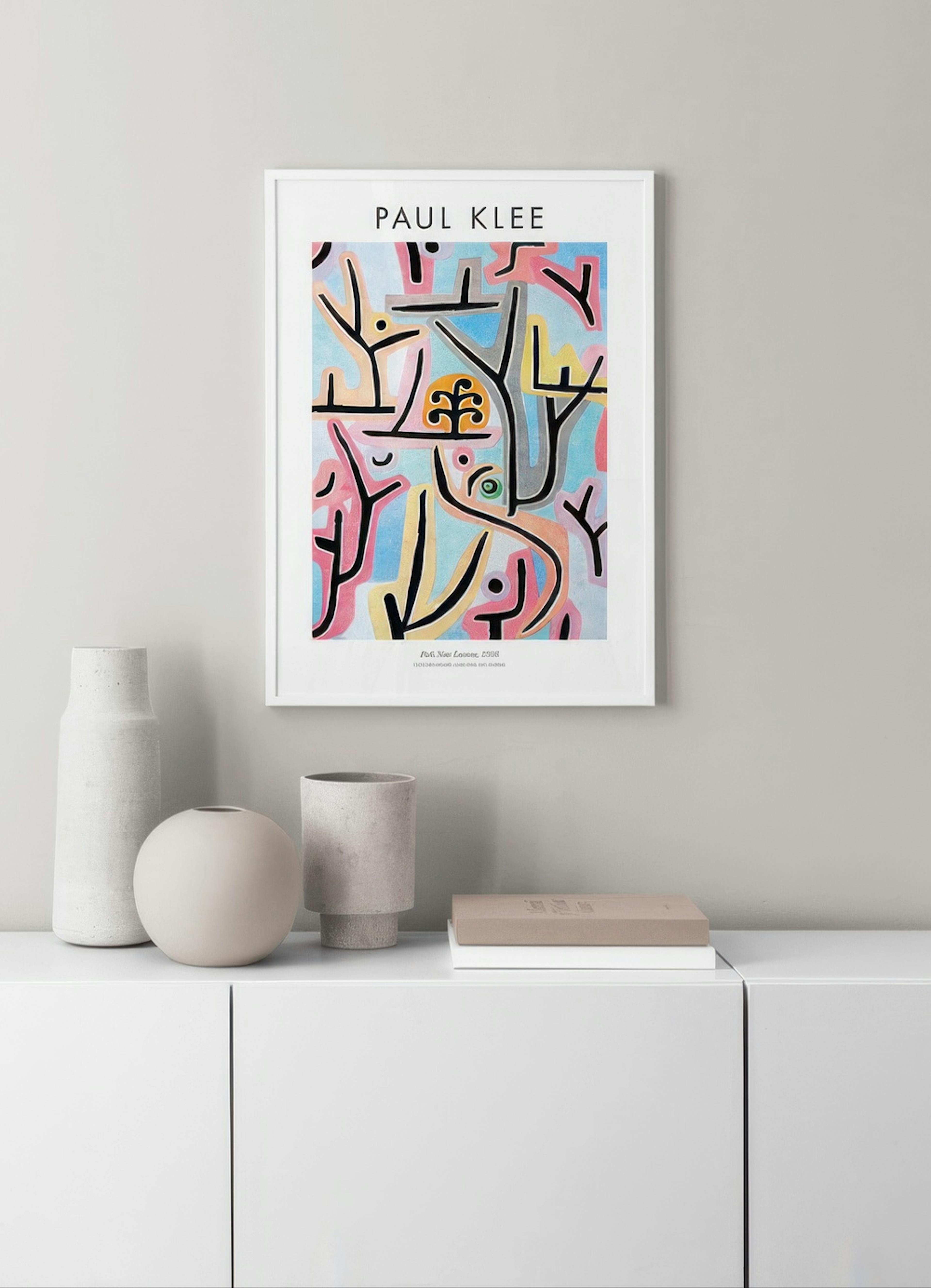 Paul Klee - Park Near Lucerne Print