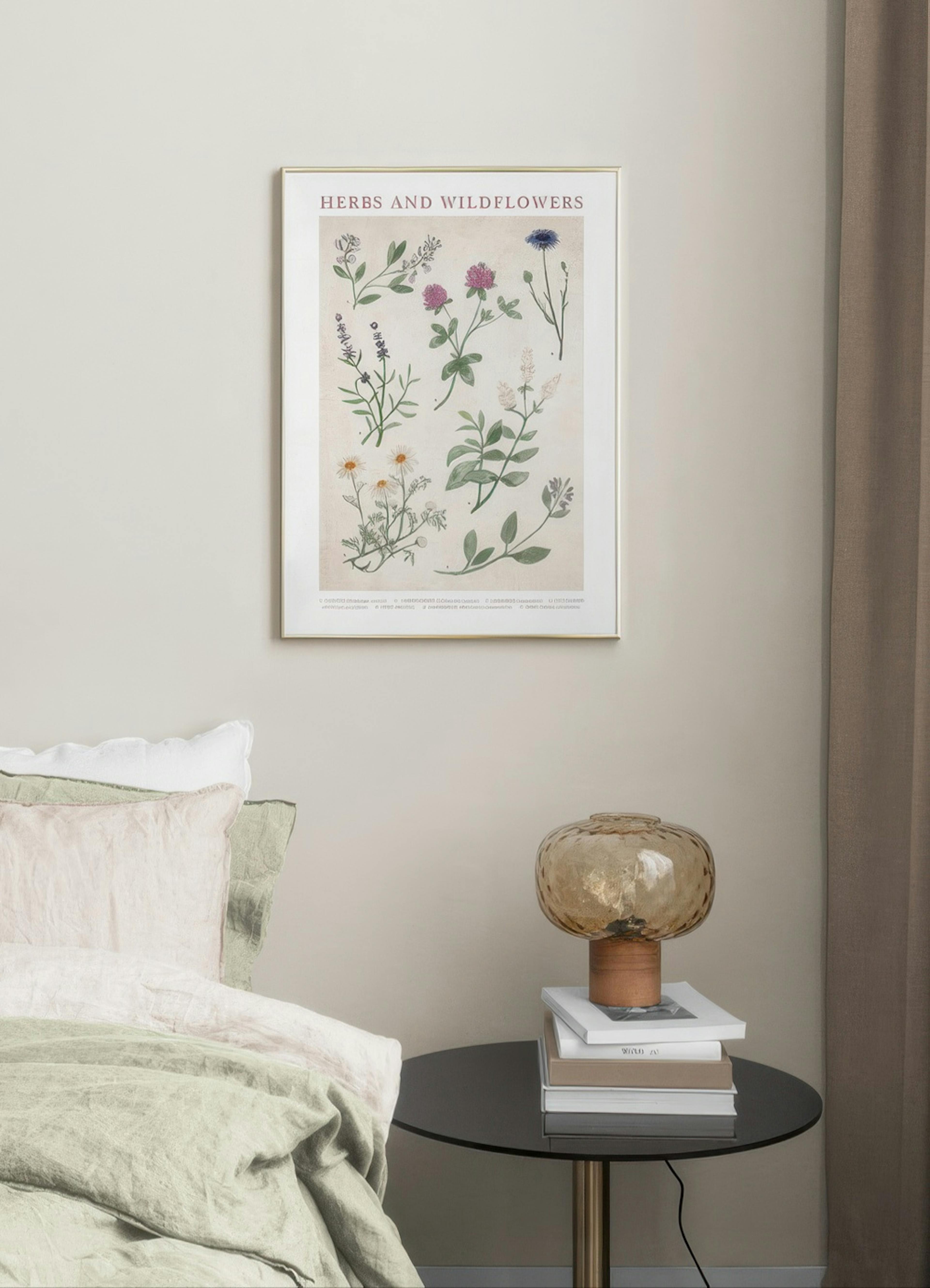 Herbs and Wildflowers 포스터