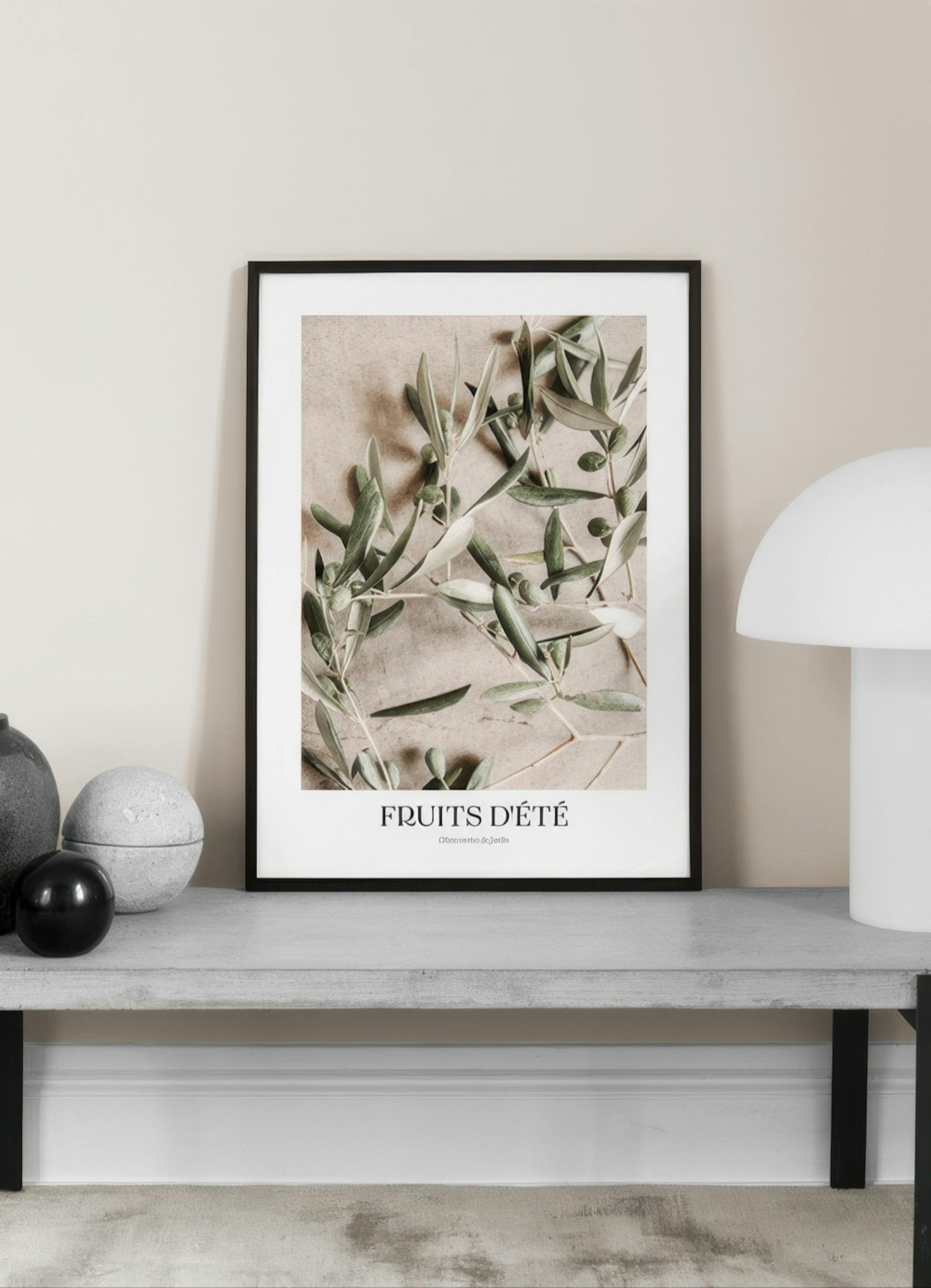 Fruits d'été No3 Poster