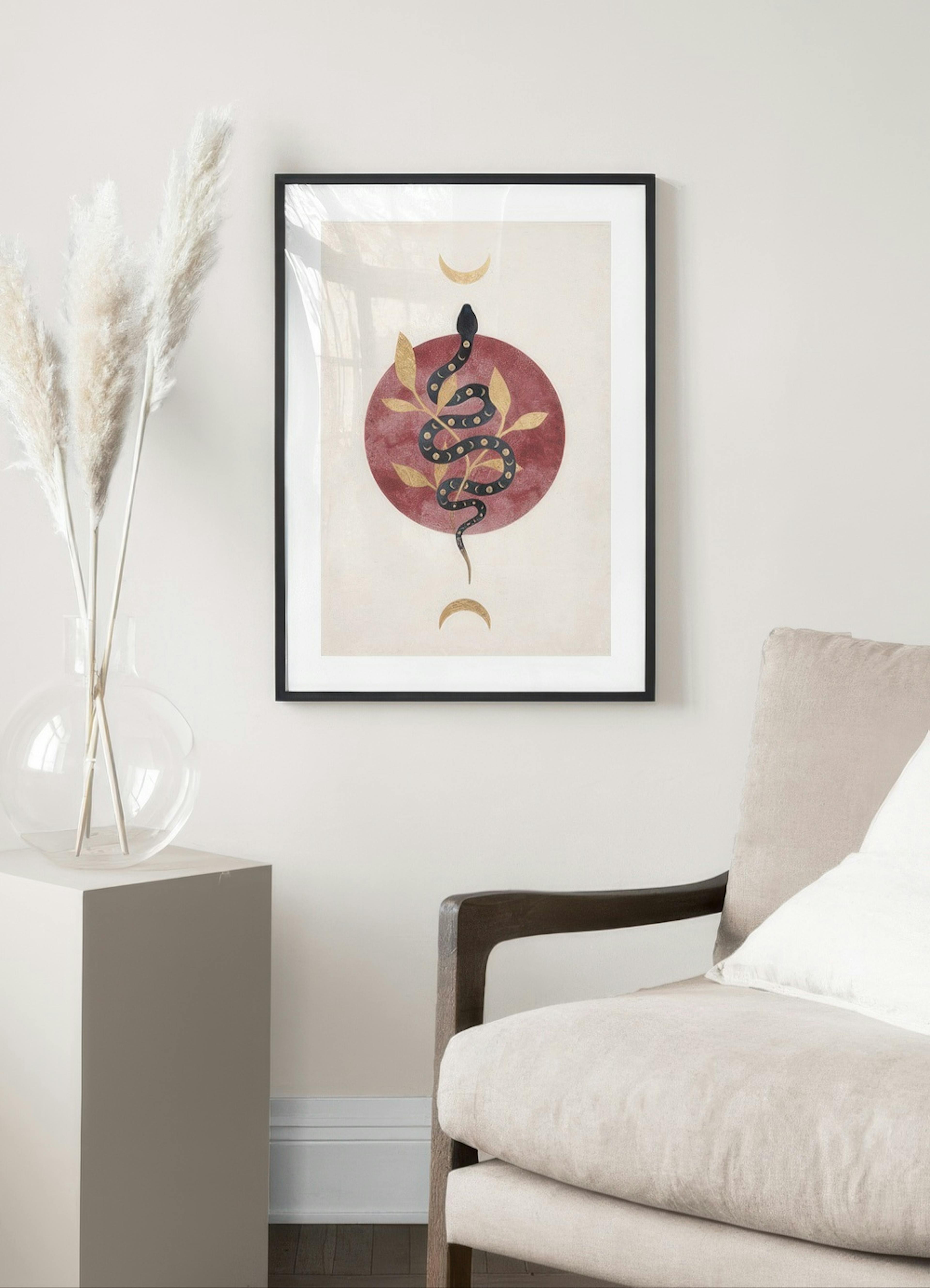 Moon Snake Plakat