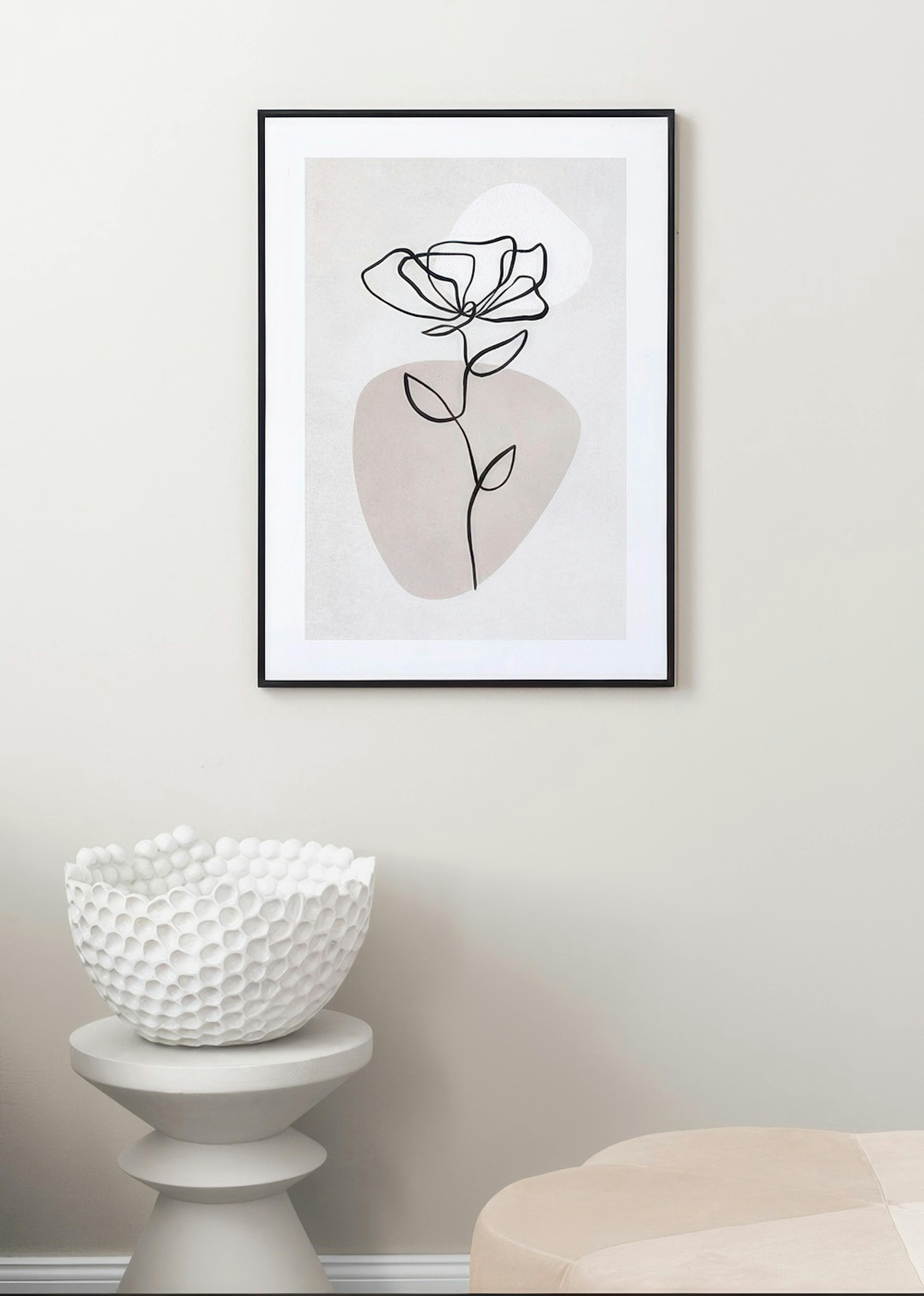 Botanical Lines No1 Print