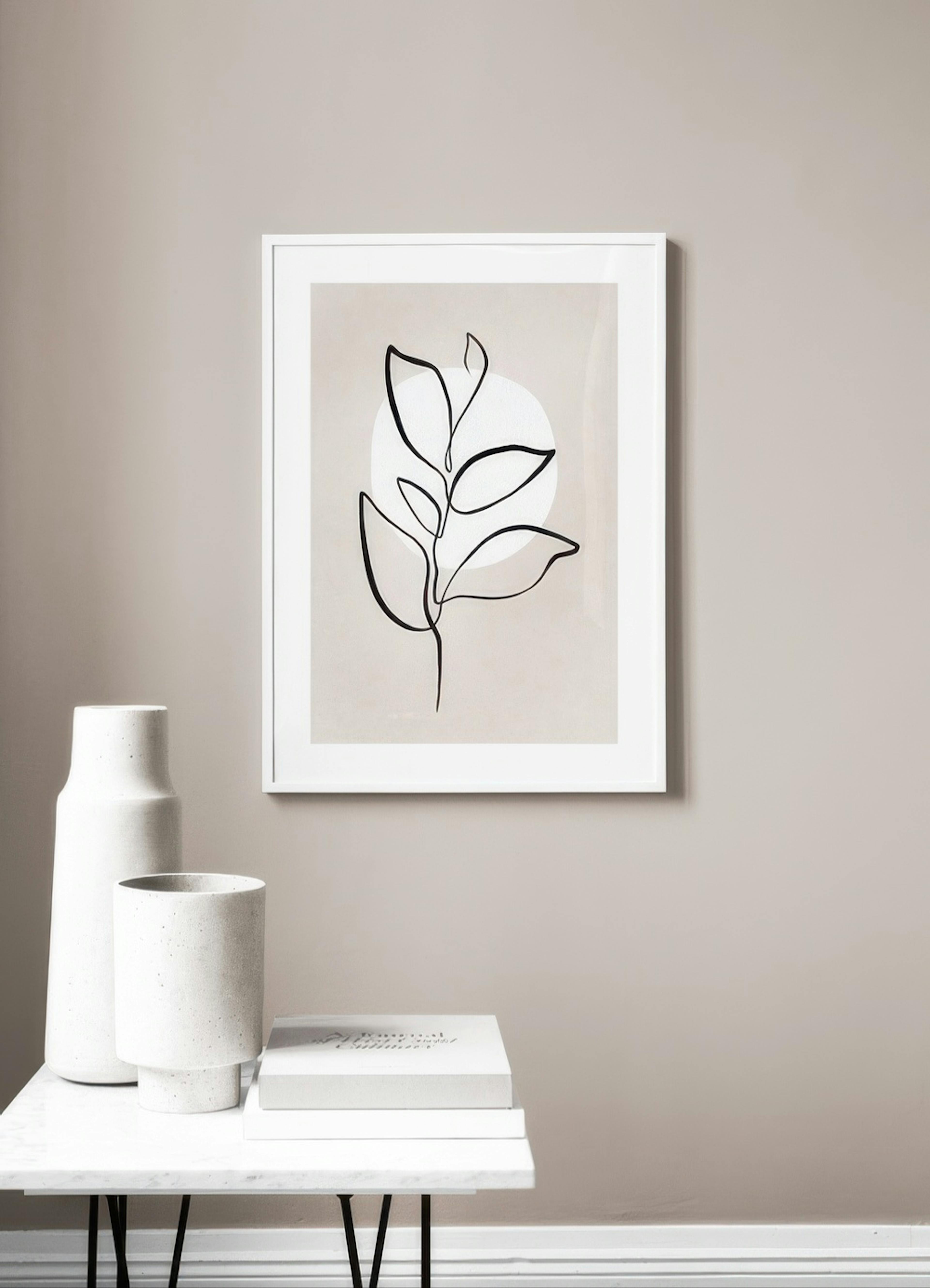Botanical Lines No2 Print