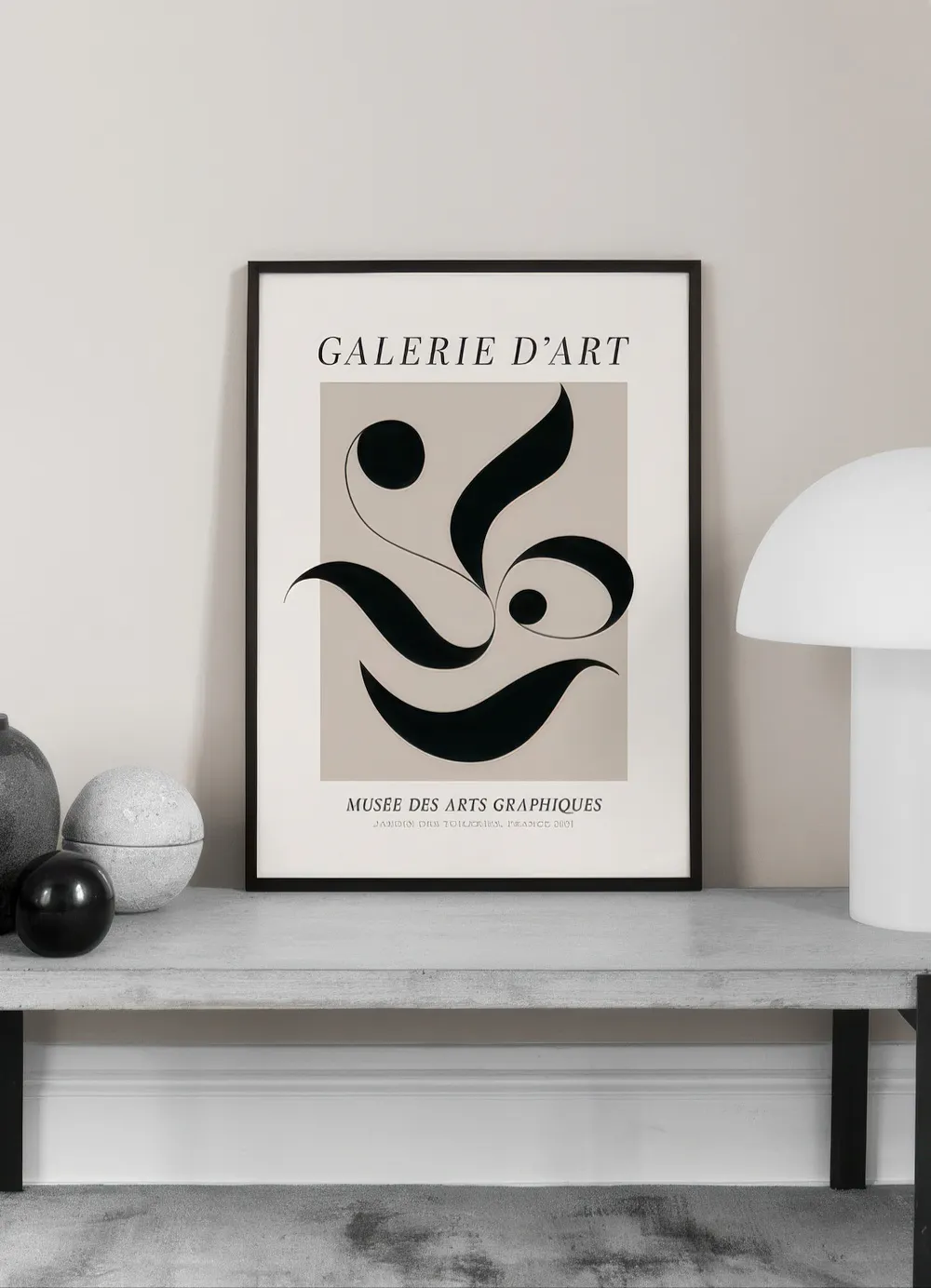 Affiche Art Déco Pattern No2 – Motif graphique vintage élégant Affiche Art Déco Pattern No2 – Motif graphique vintage élégant