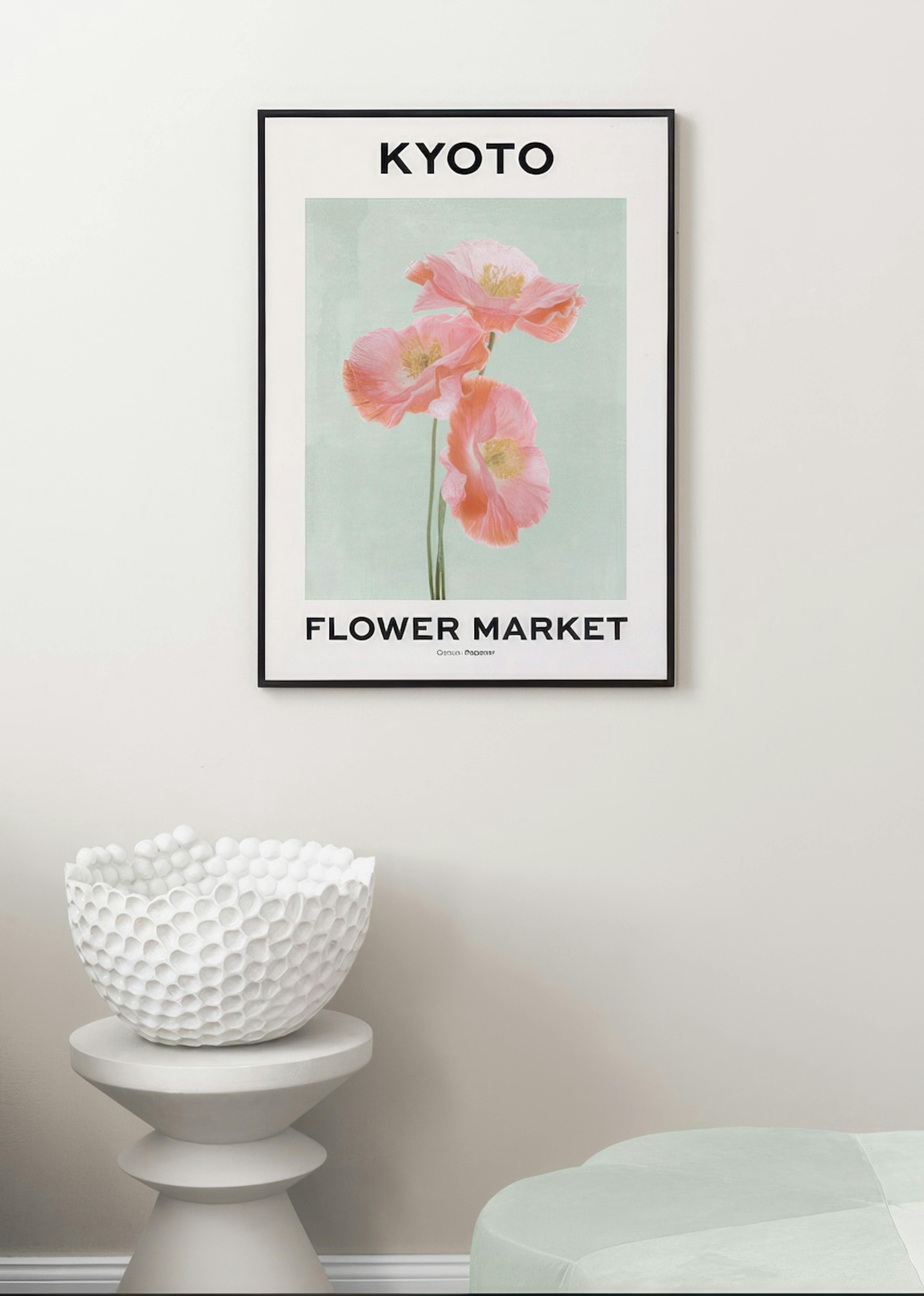 Kyoto Flower Market Print