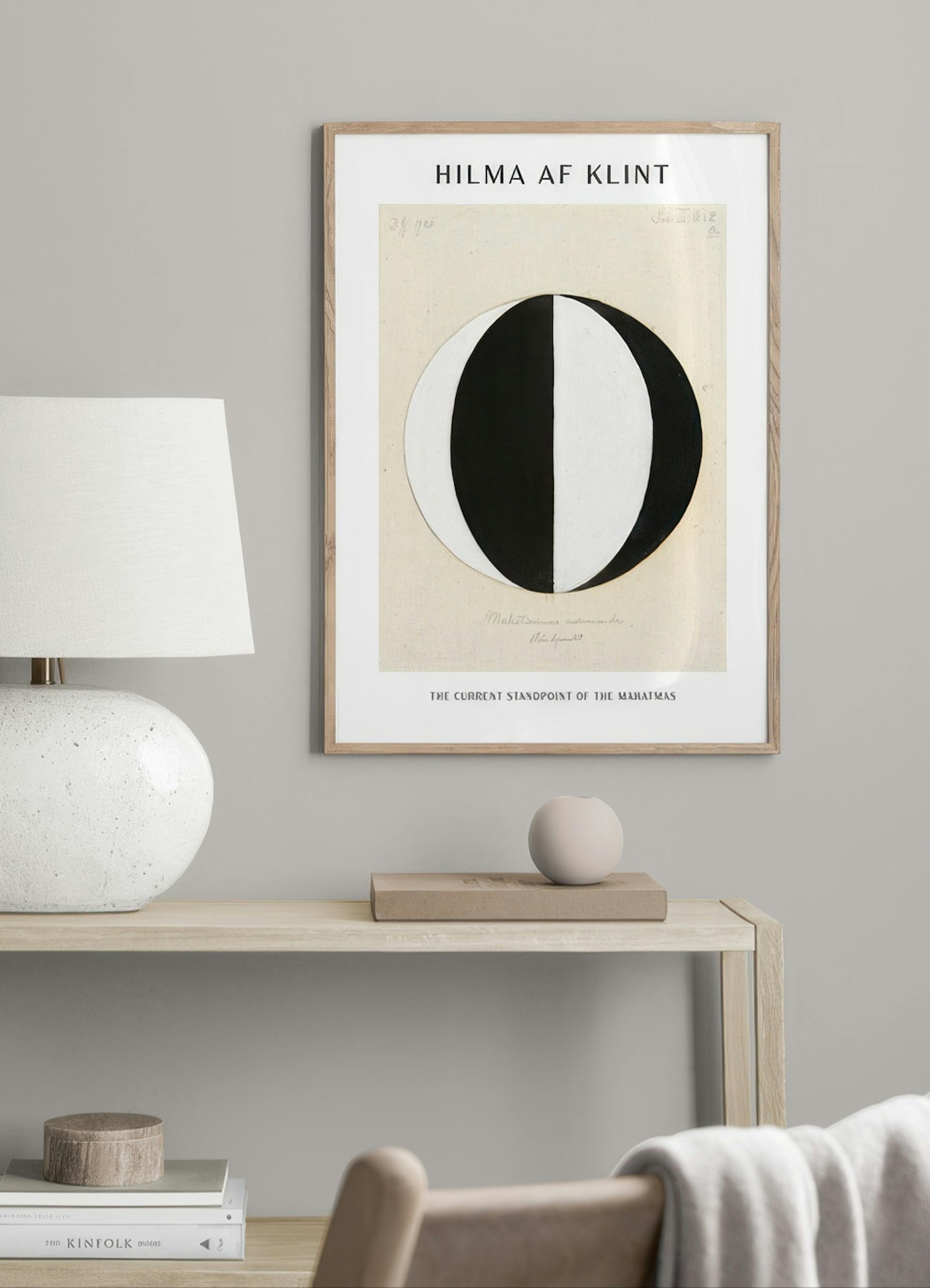 Juliste - The current standpoint of the mahatmas by Hilma Af Klint