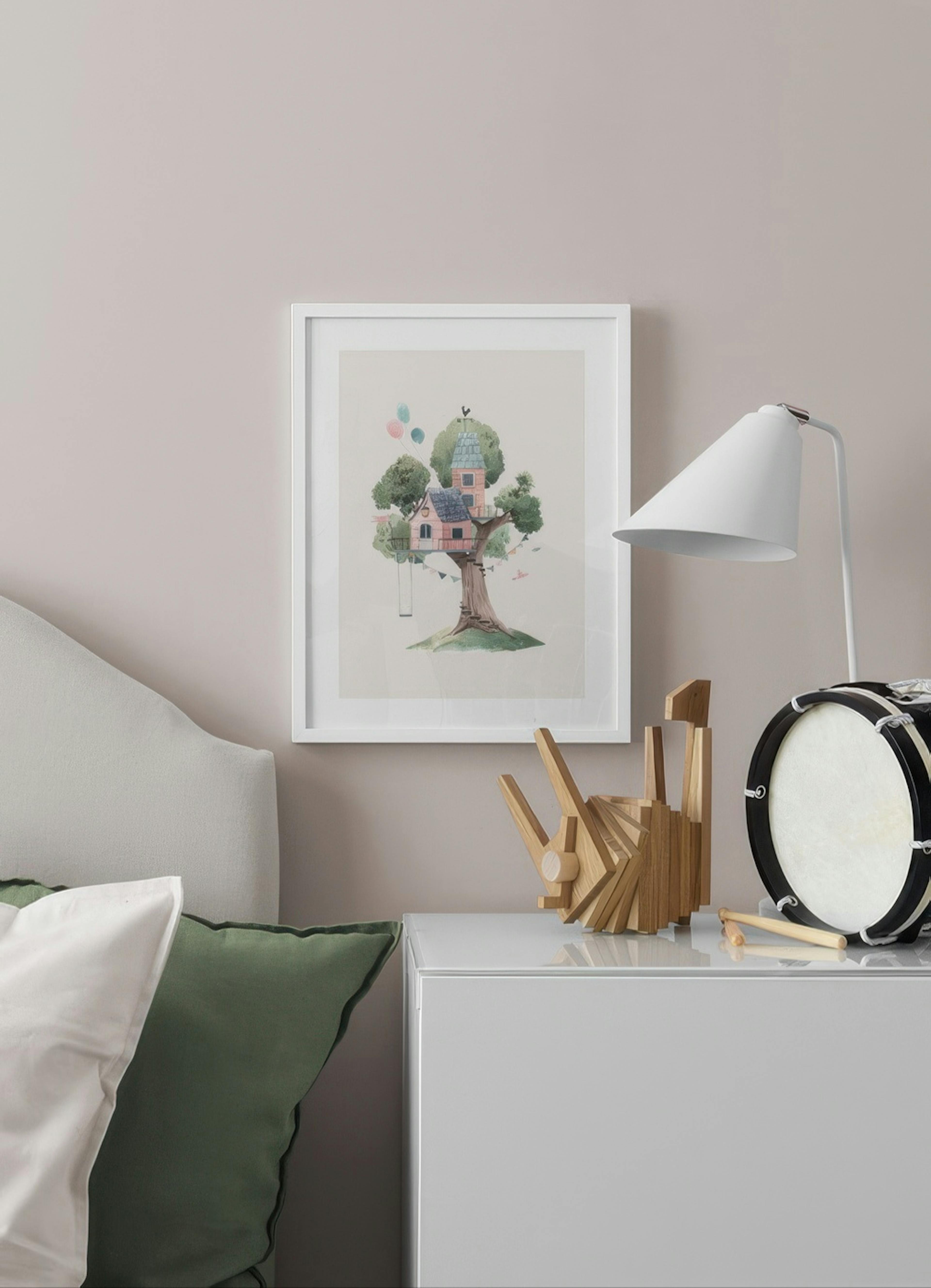 Tree House No1 Print