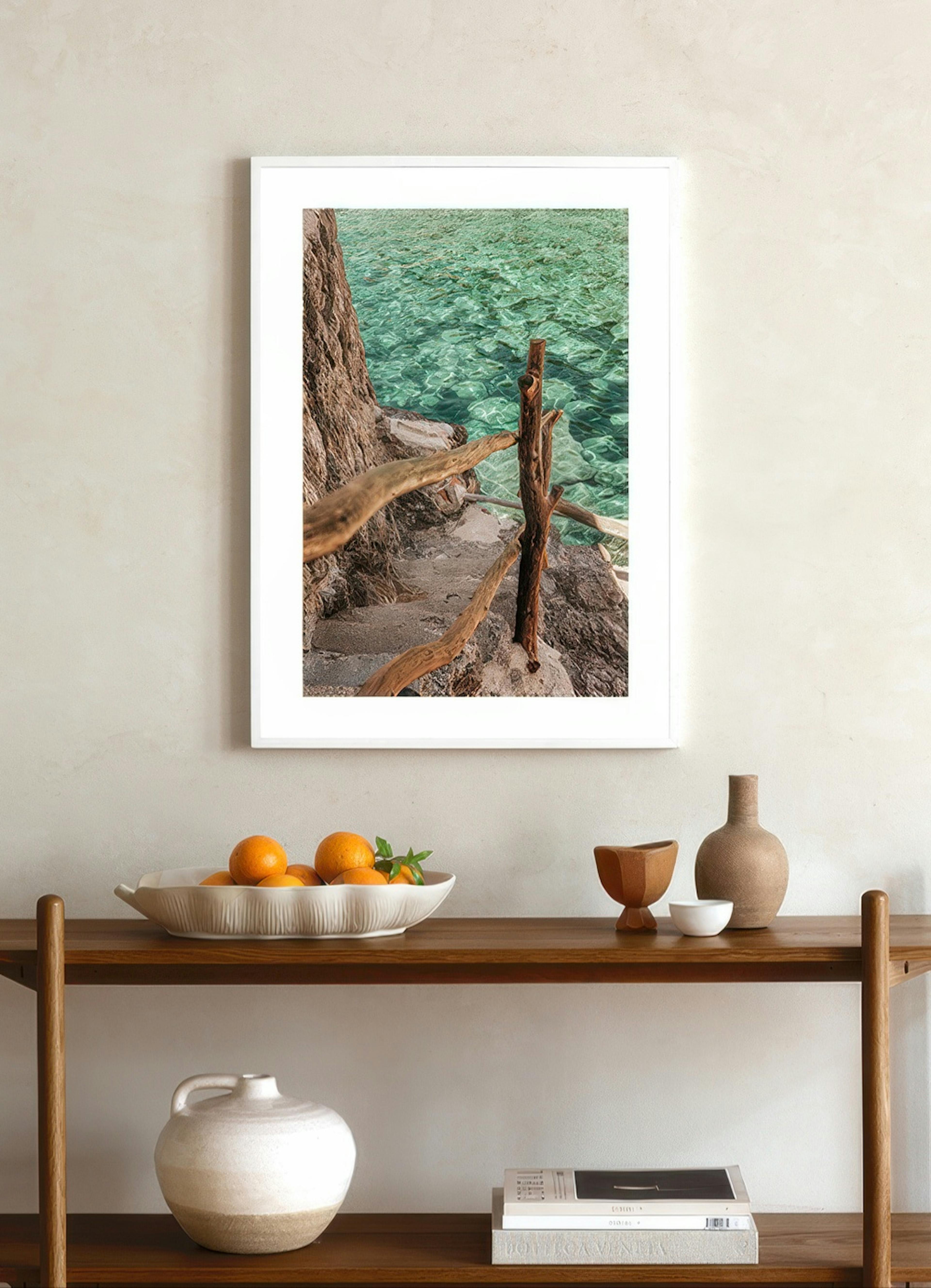 Taking A Dip Poster