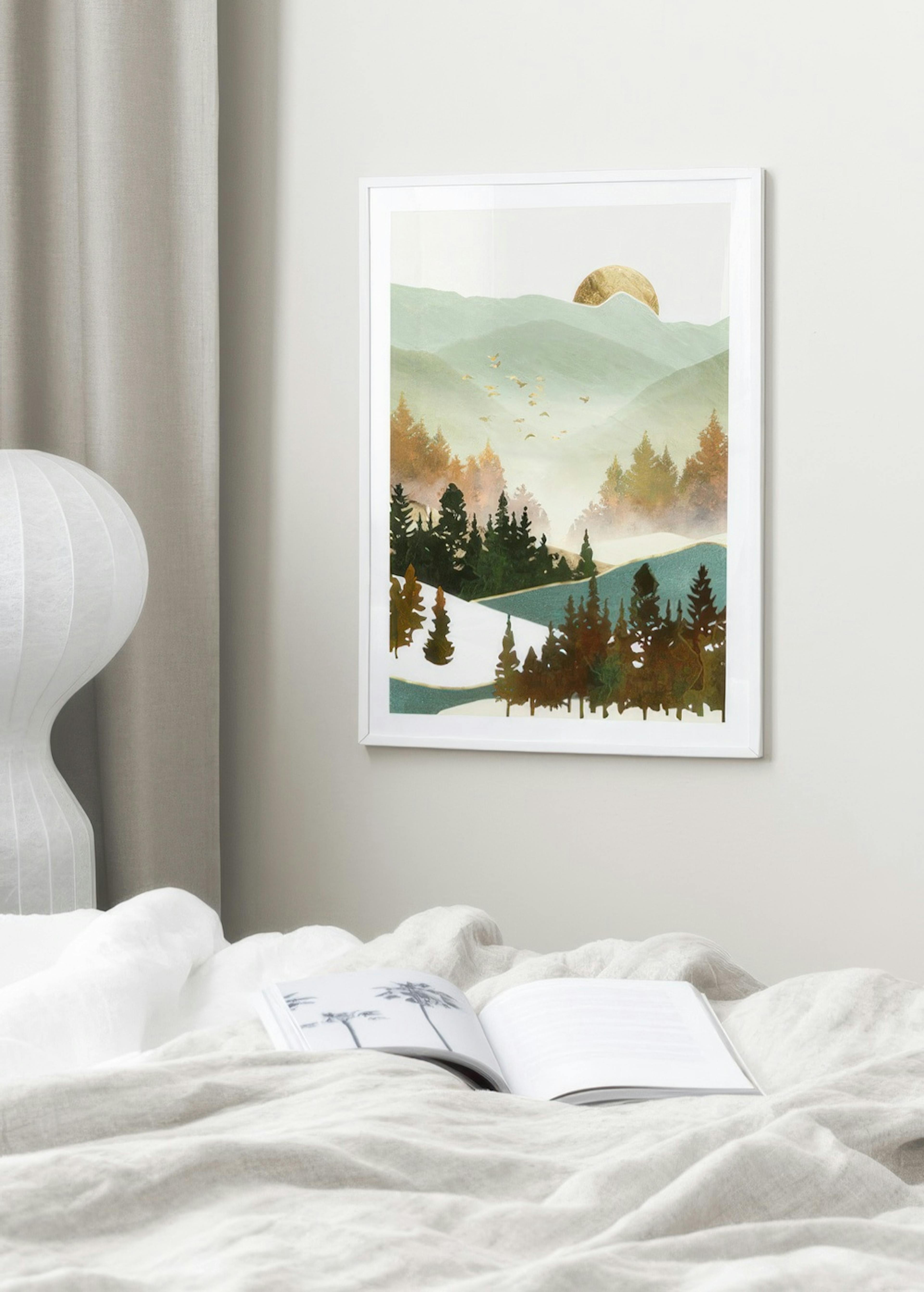 SpaceFrog Designs - Fall Morning Print