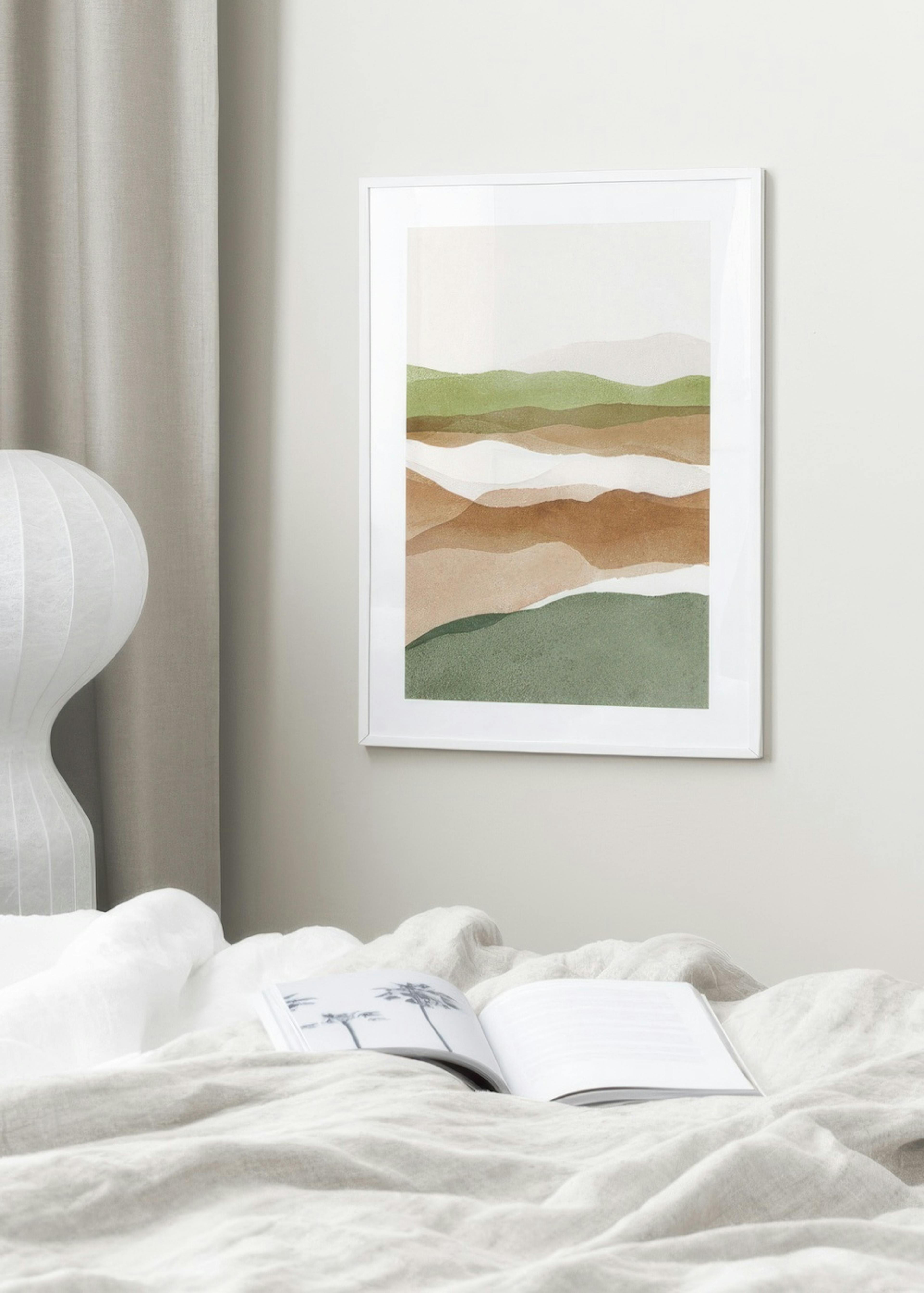 Aquarelle Landscape No2 Poster
