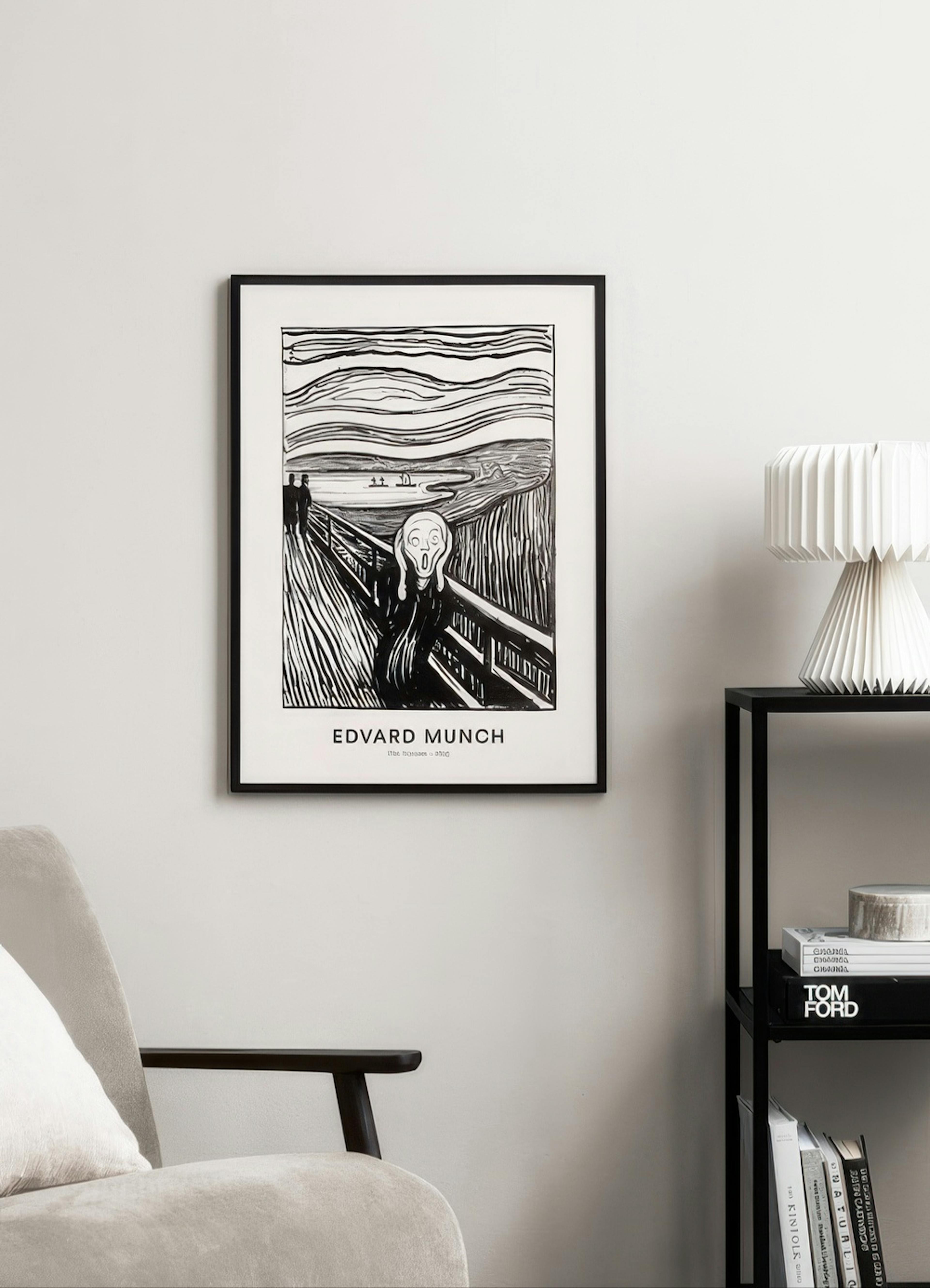 Edvard Munch - The Scream Print