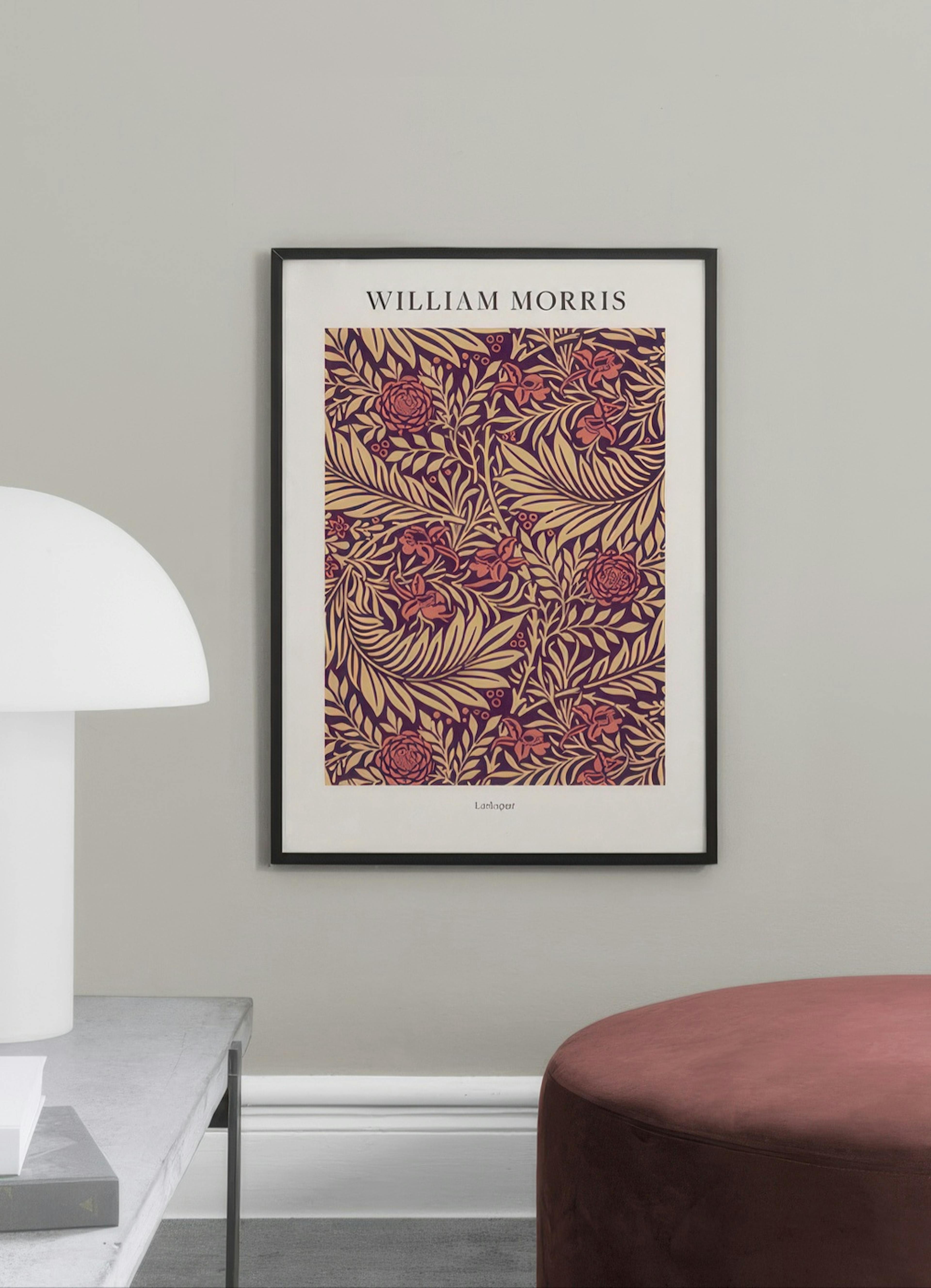 William Morris - Larkspur No2 Print