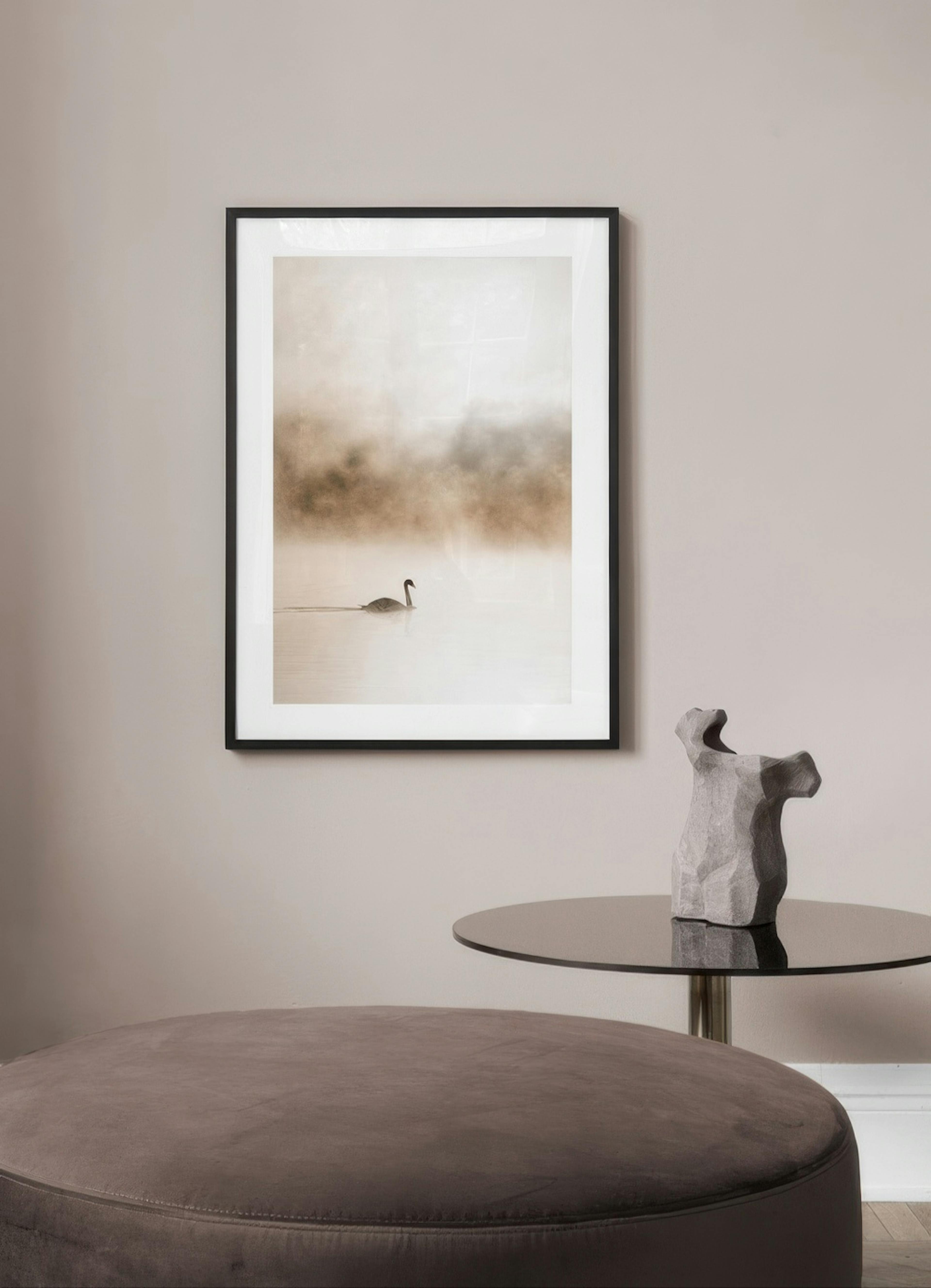 Gliding Swan Print