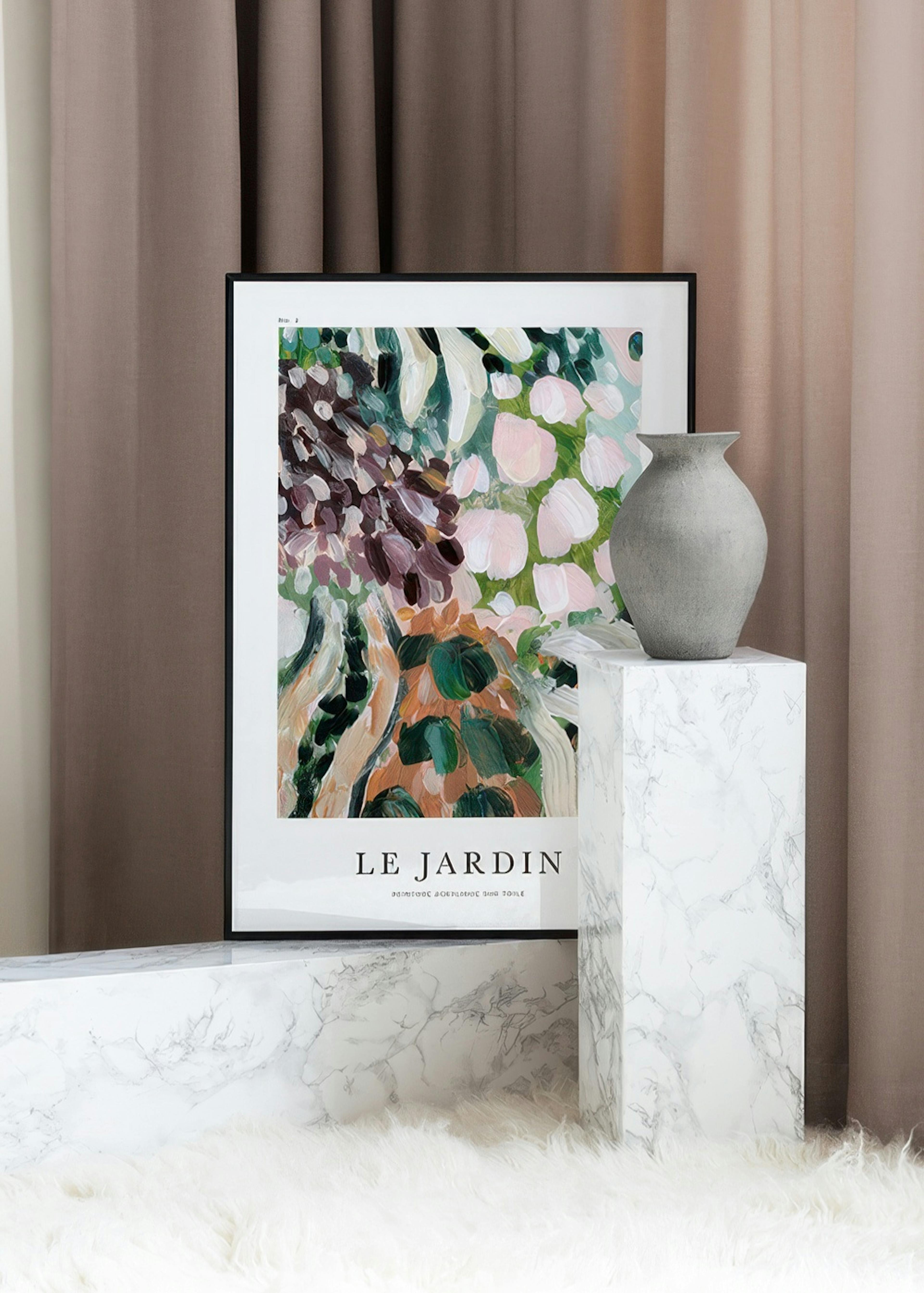 Acrylic Garden No2 Poster