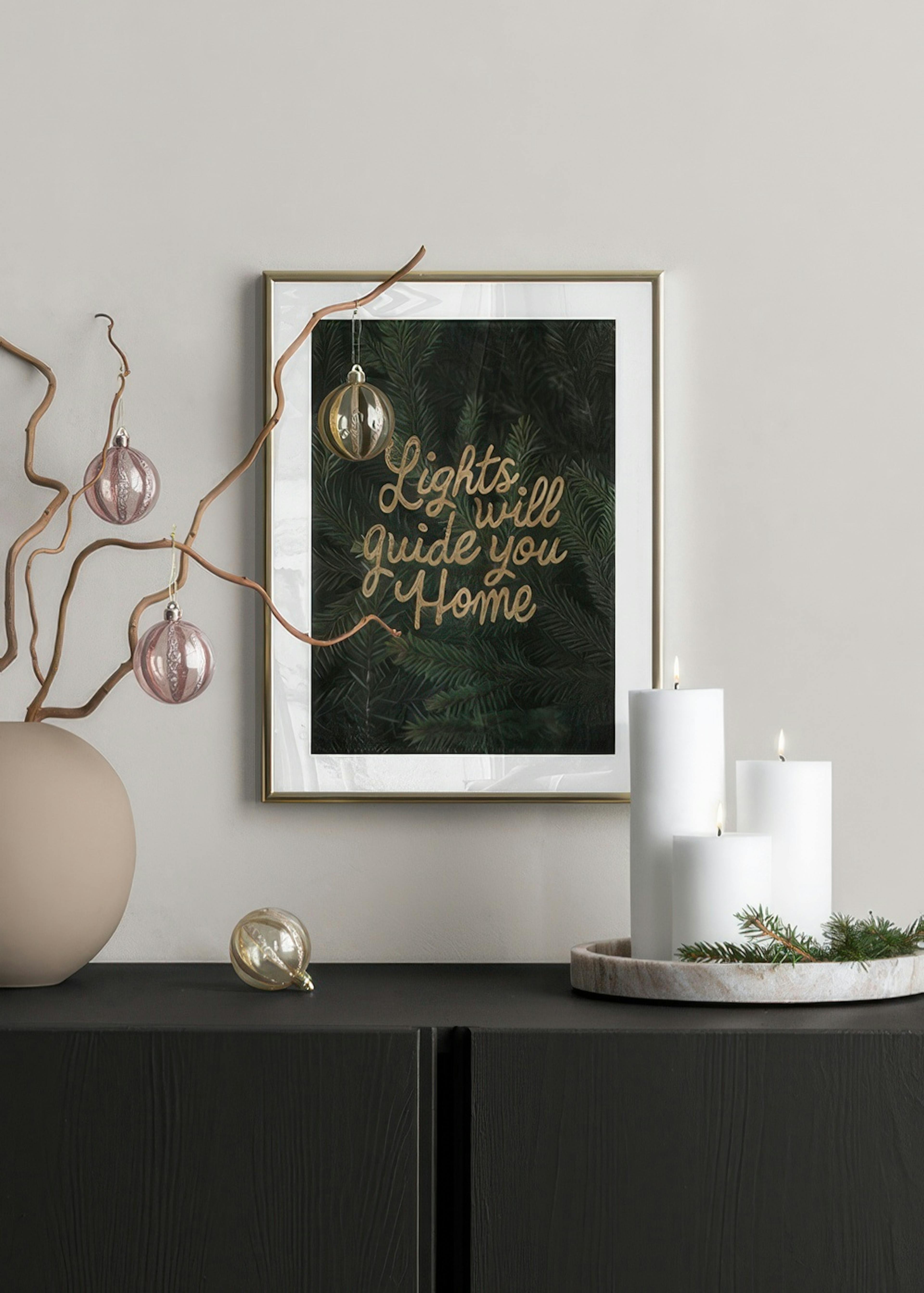 Lights Will Guide You Home Print