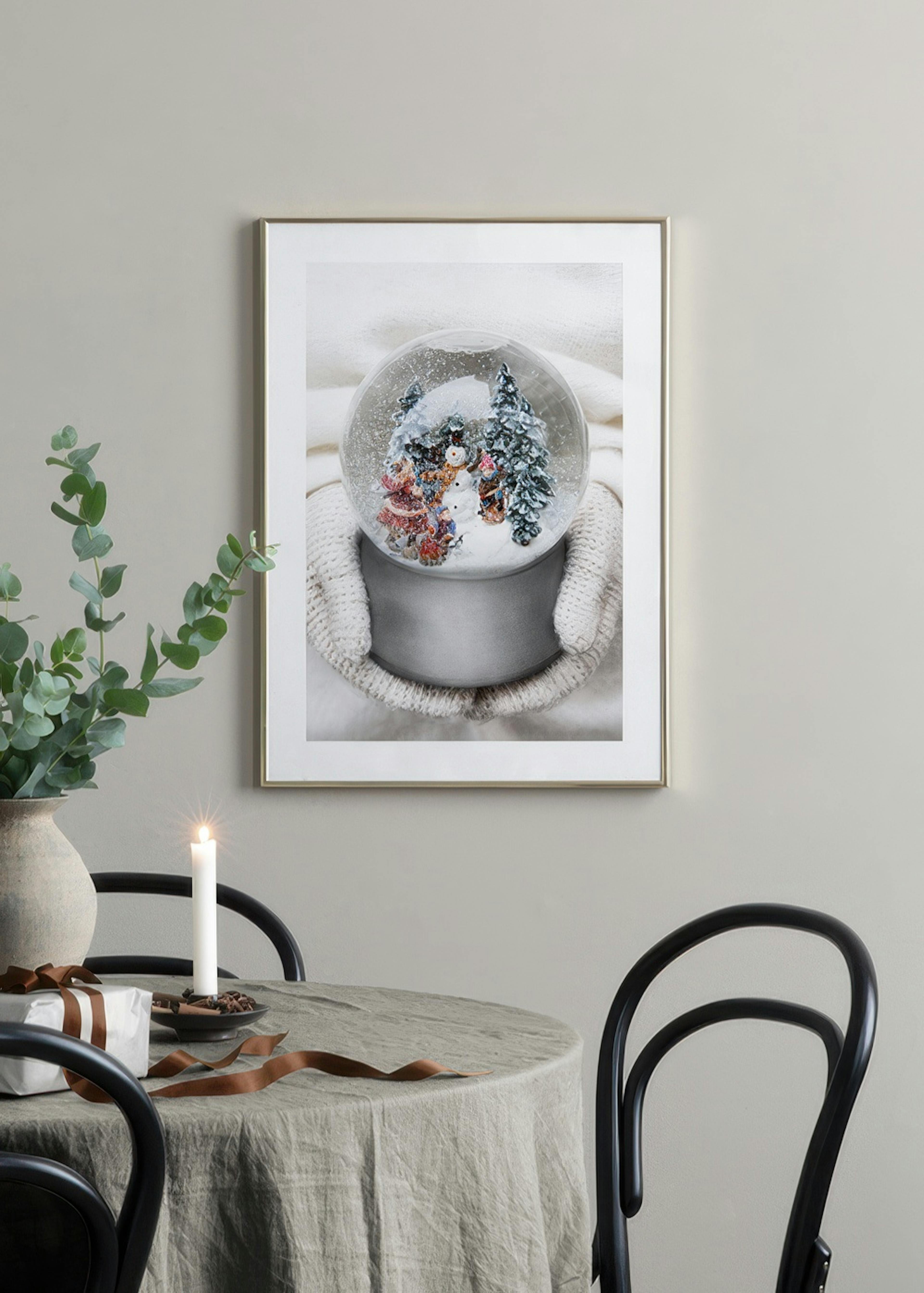 Snow Globe Poster