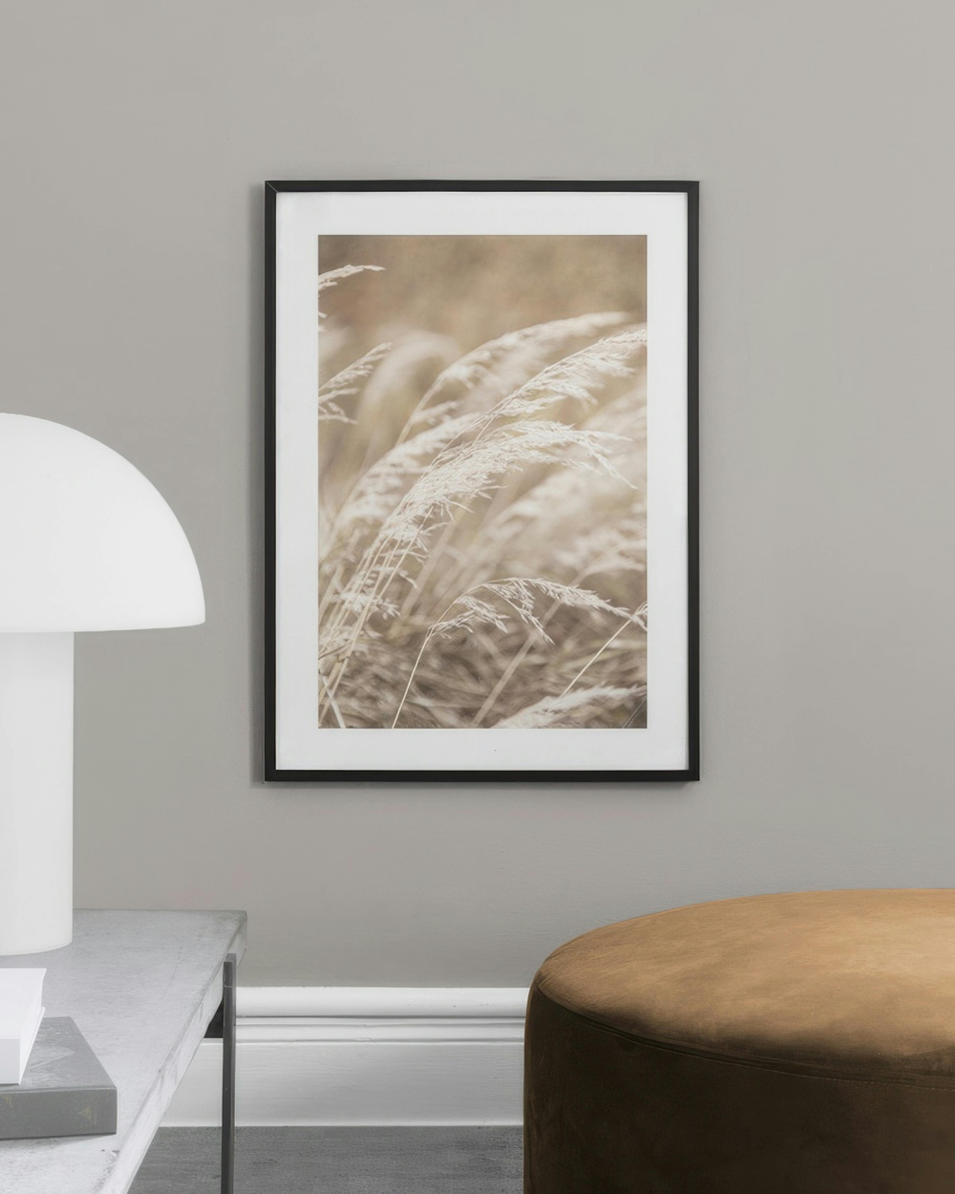 Dried Grass on Field No4 Poster
