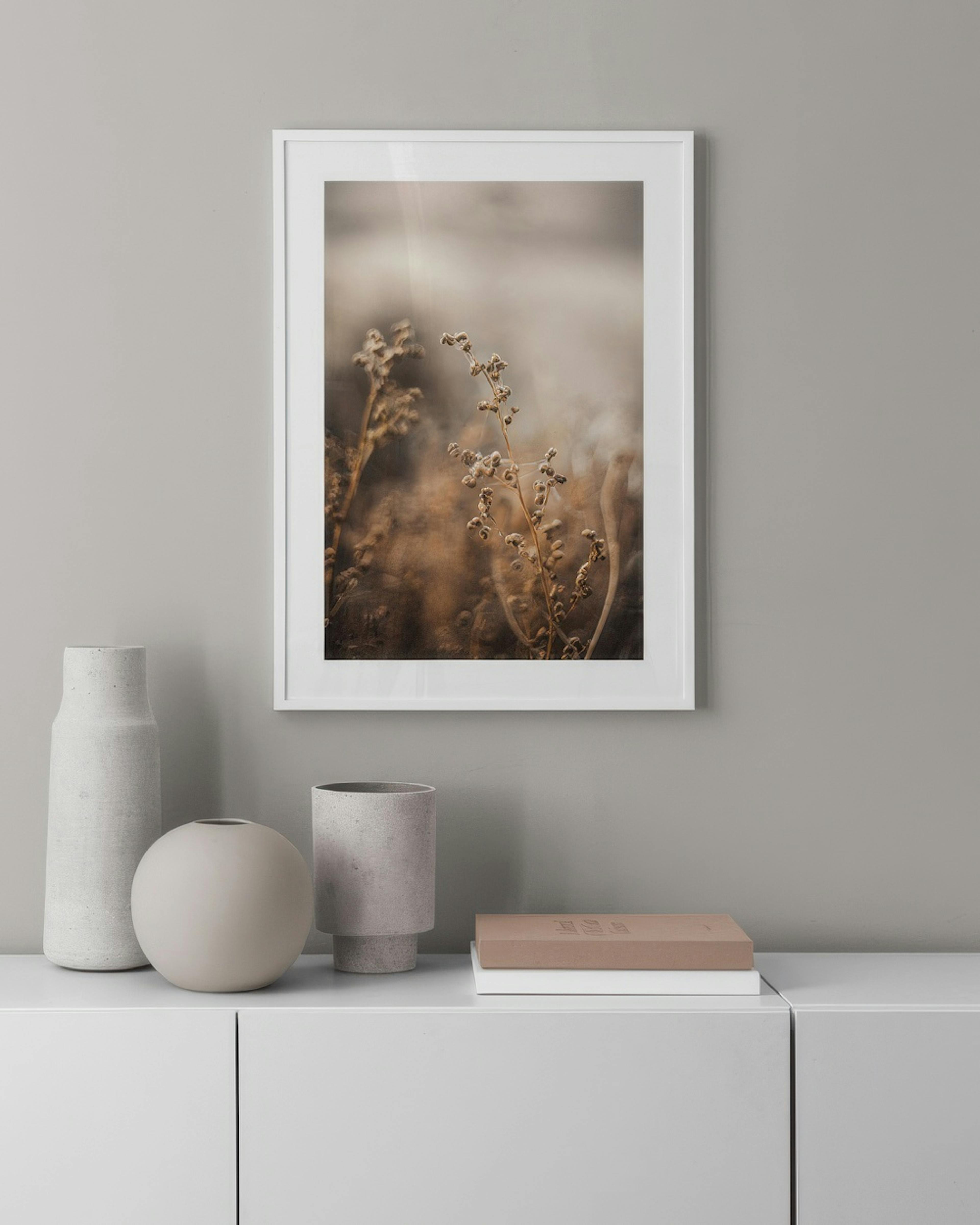 Brown Botanical No2 Print