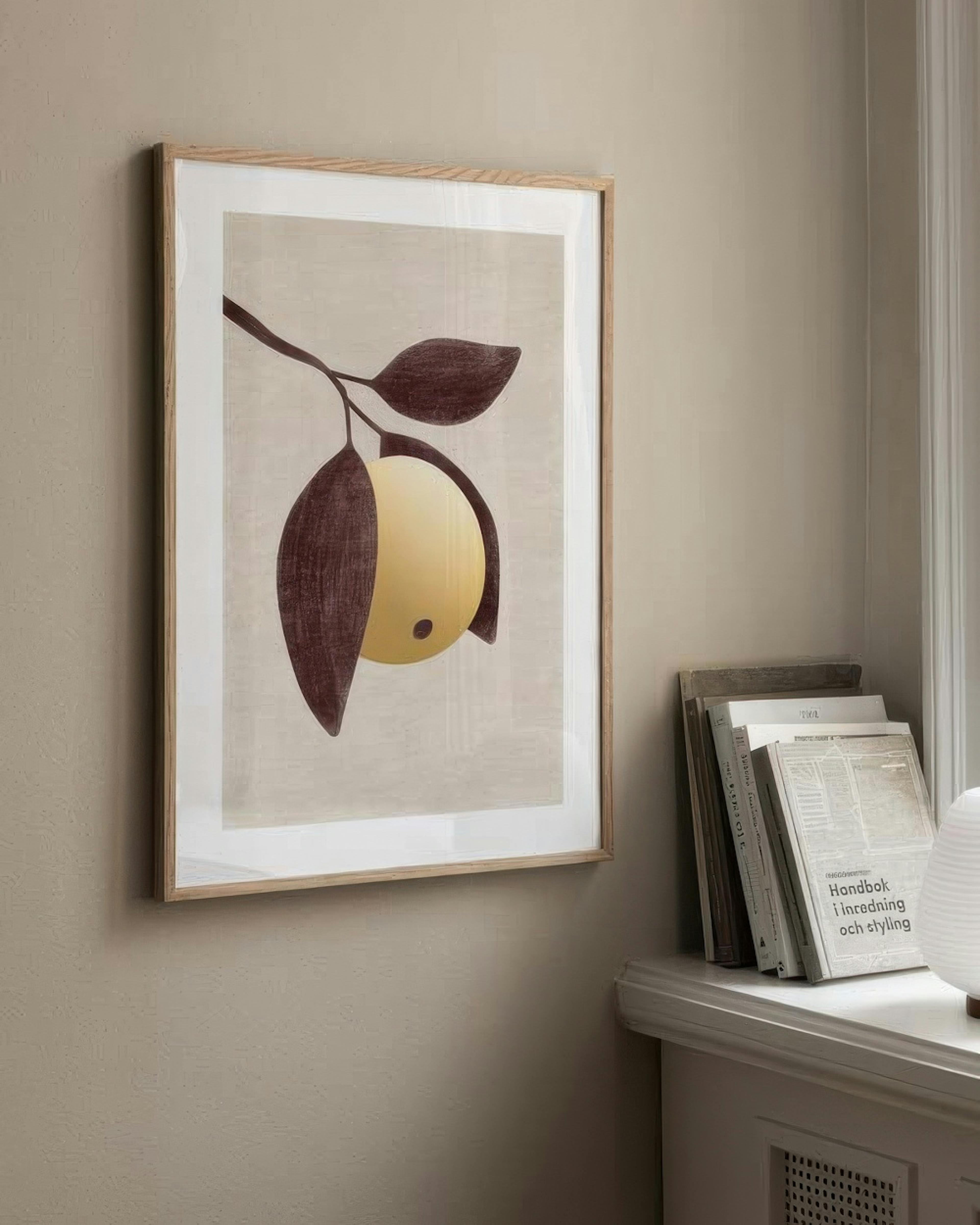 Golden Citrus No2 Print