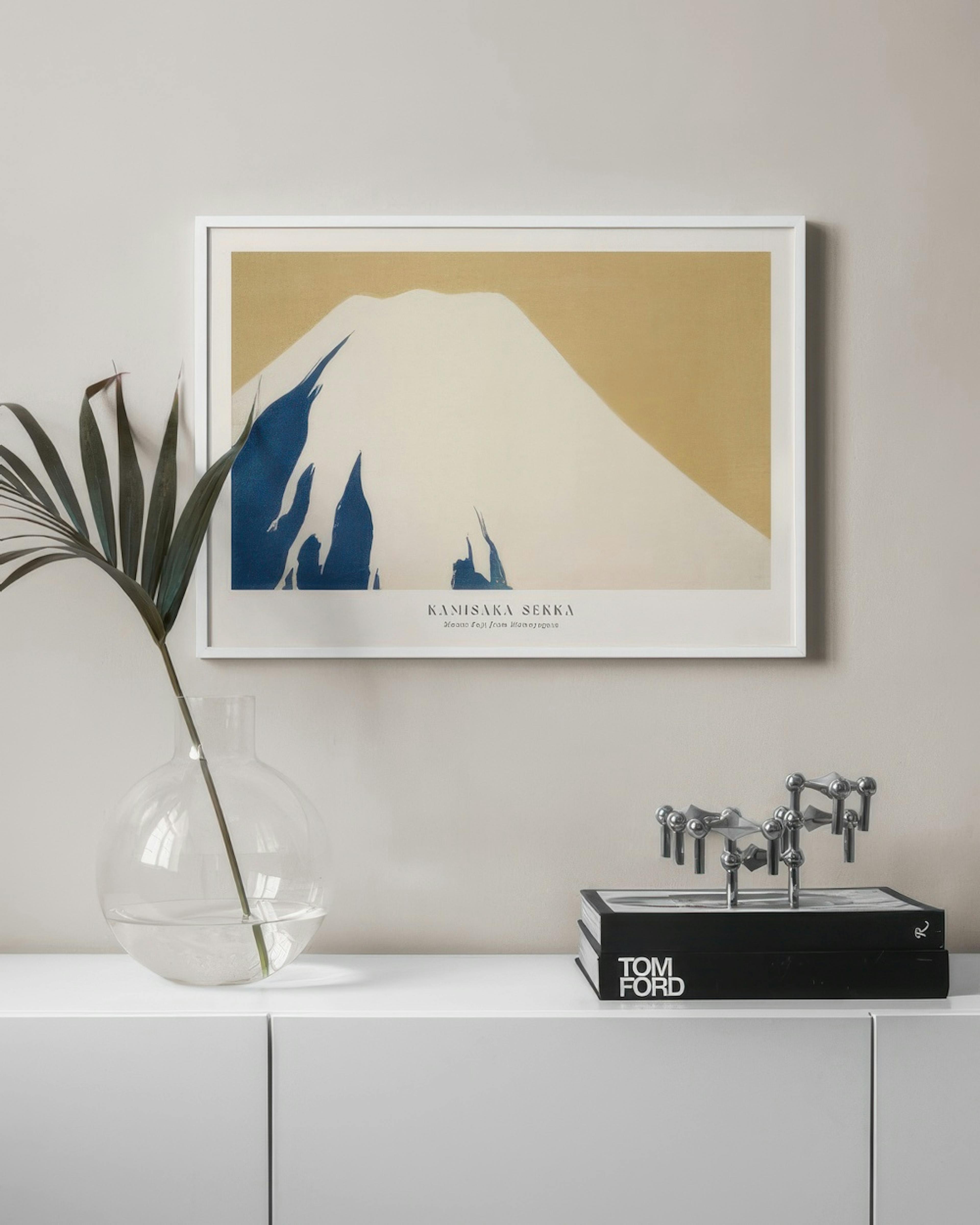 Kamisaka Sekka - Mount Fuji from Momoyogusa Plakat