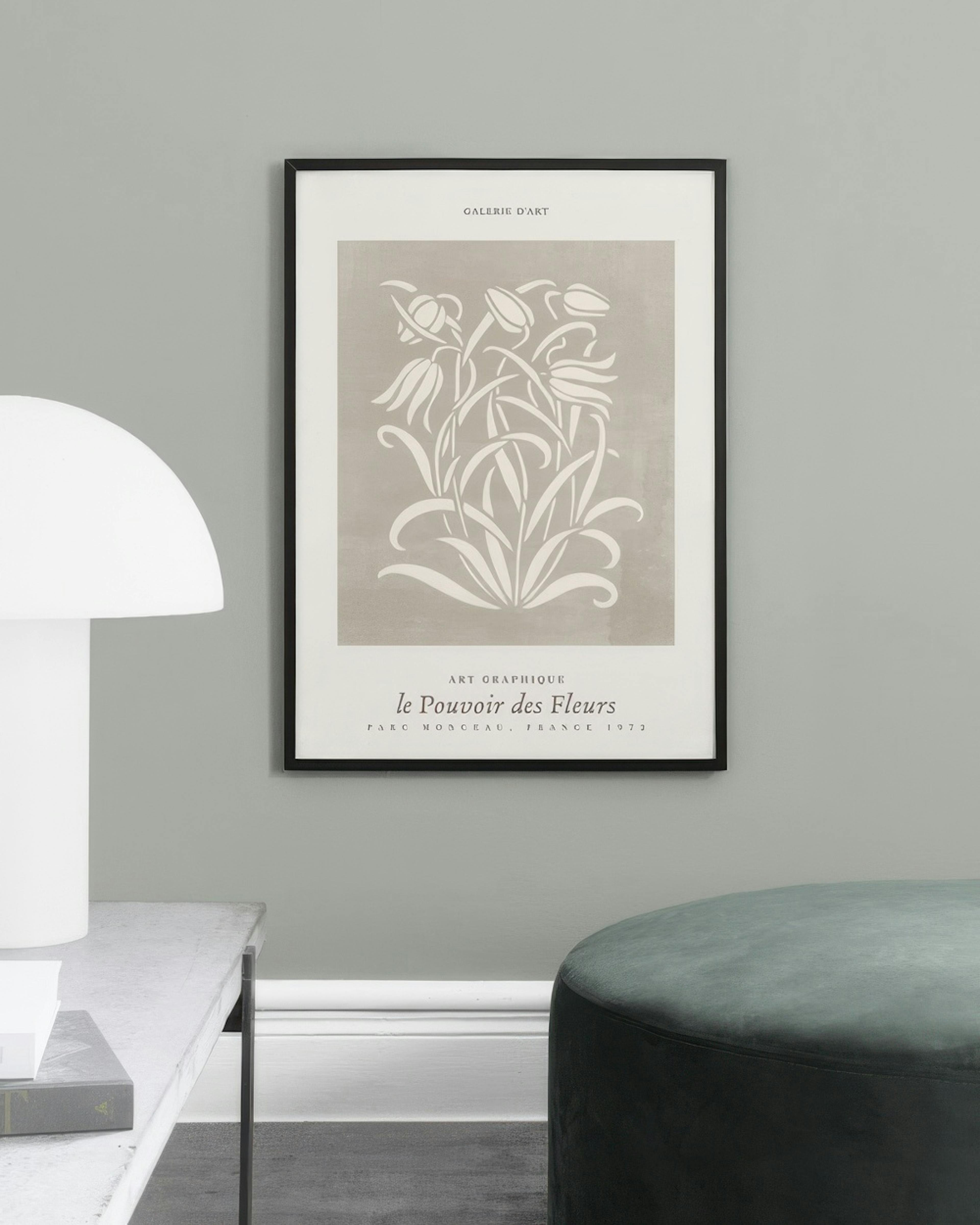 Le Pouvoir Des Fleurs Affiche