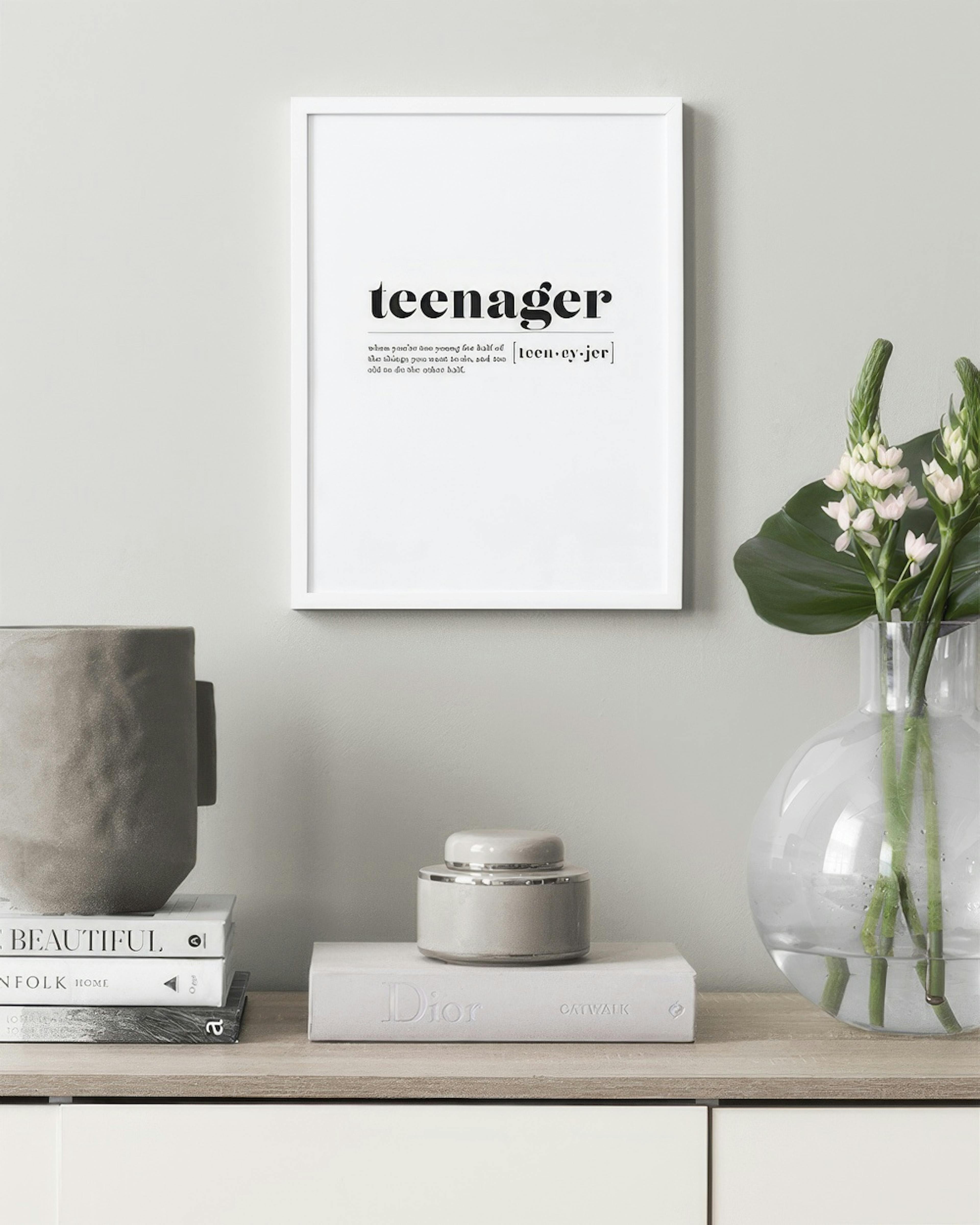 Teenager Poster