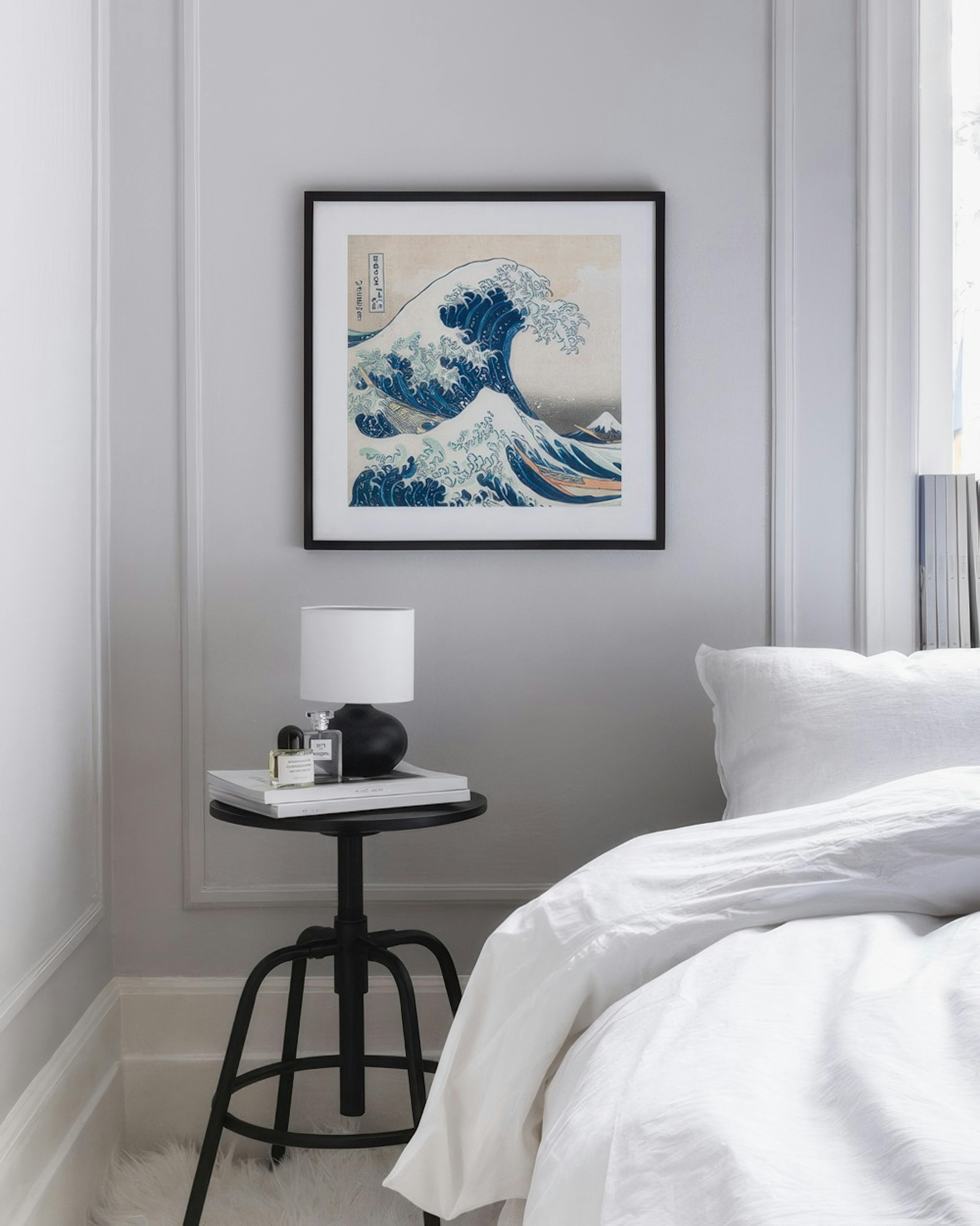 Hokusai - The Great Wave Square Print