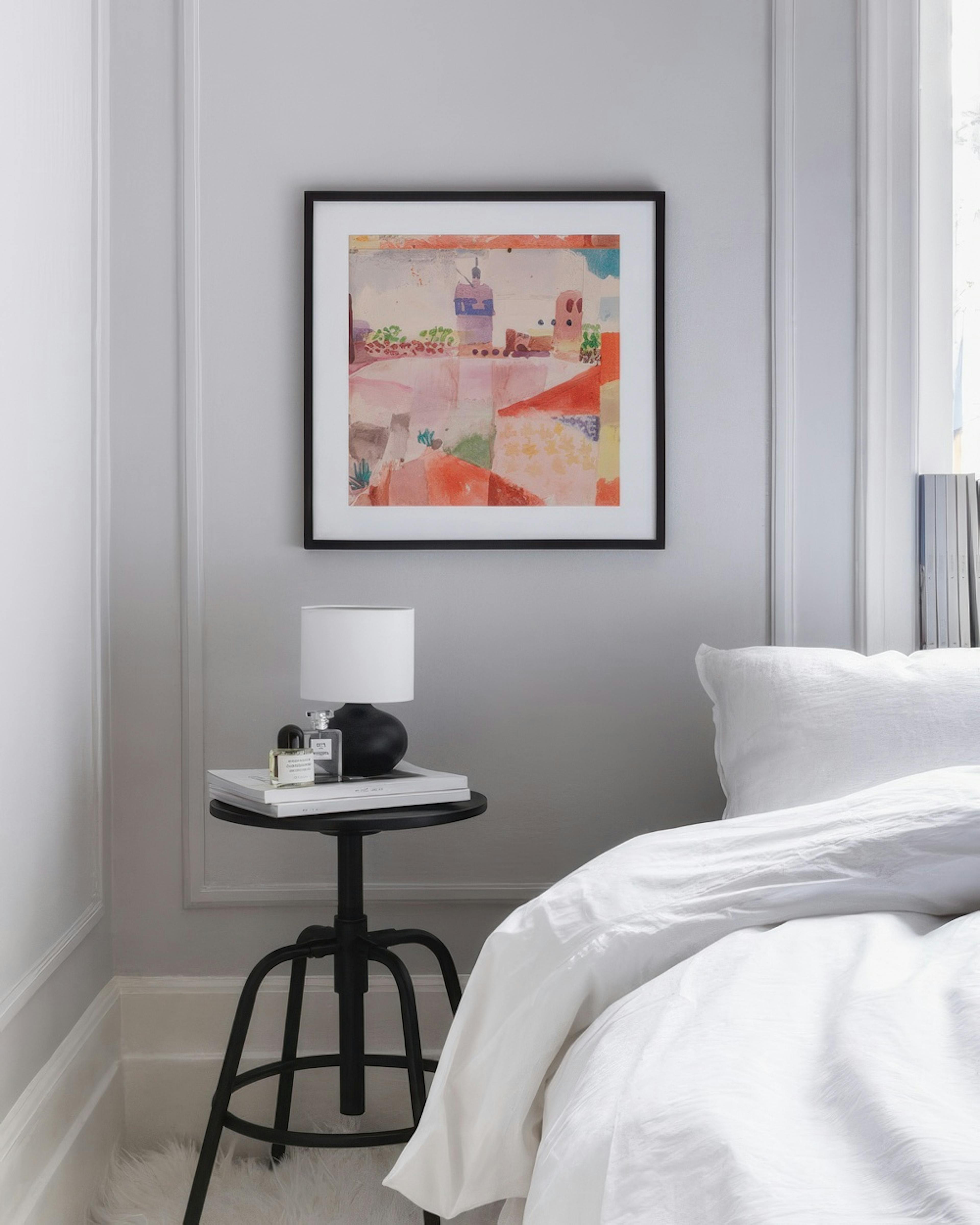 Paul Klee - Hammamet With its Mosque Square Print