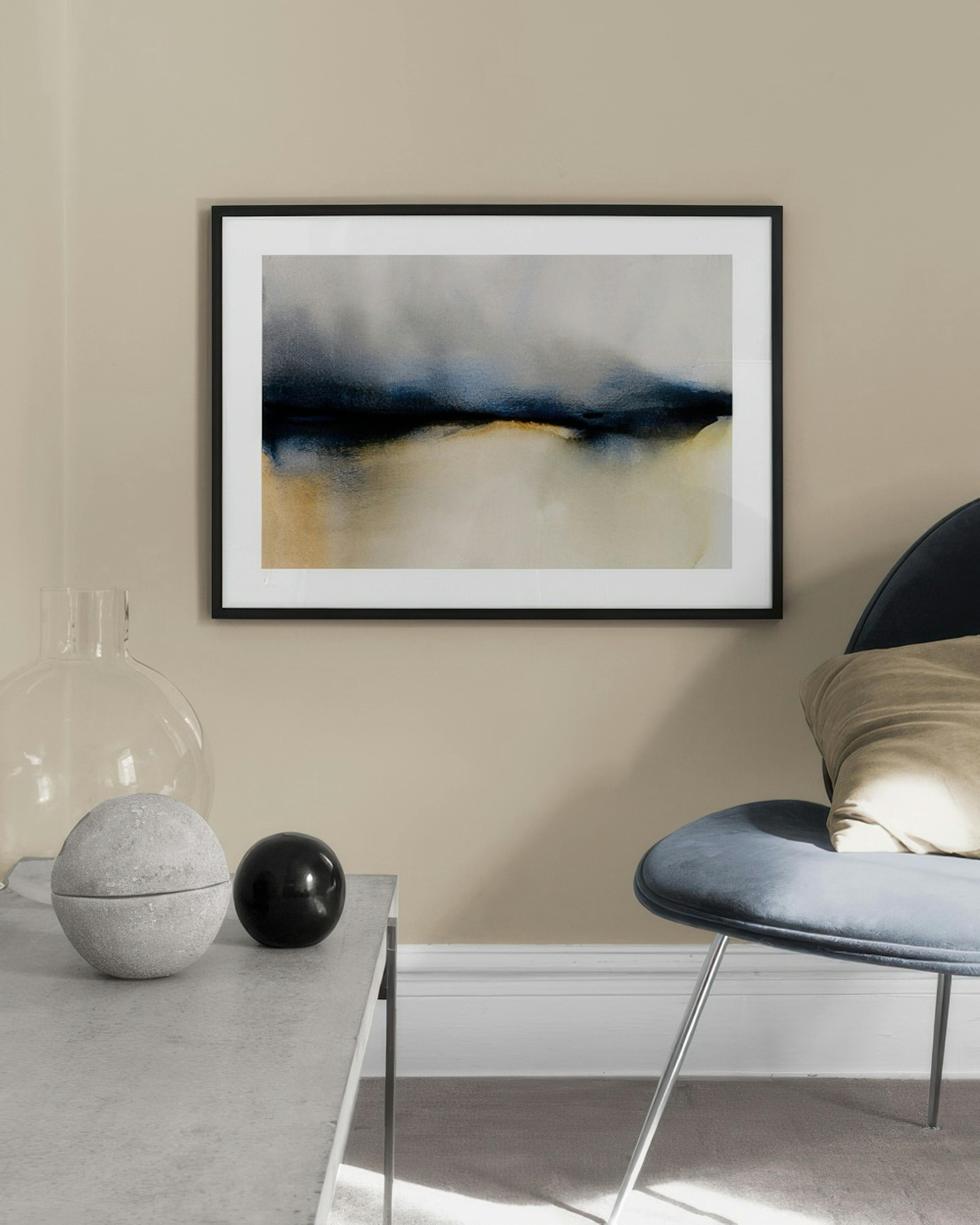 Watercolor View No2 Poster