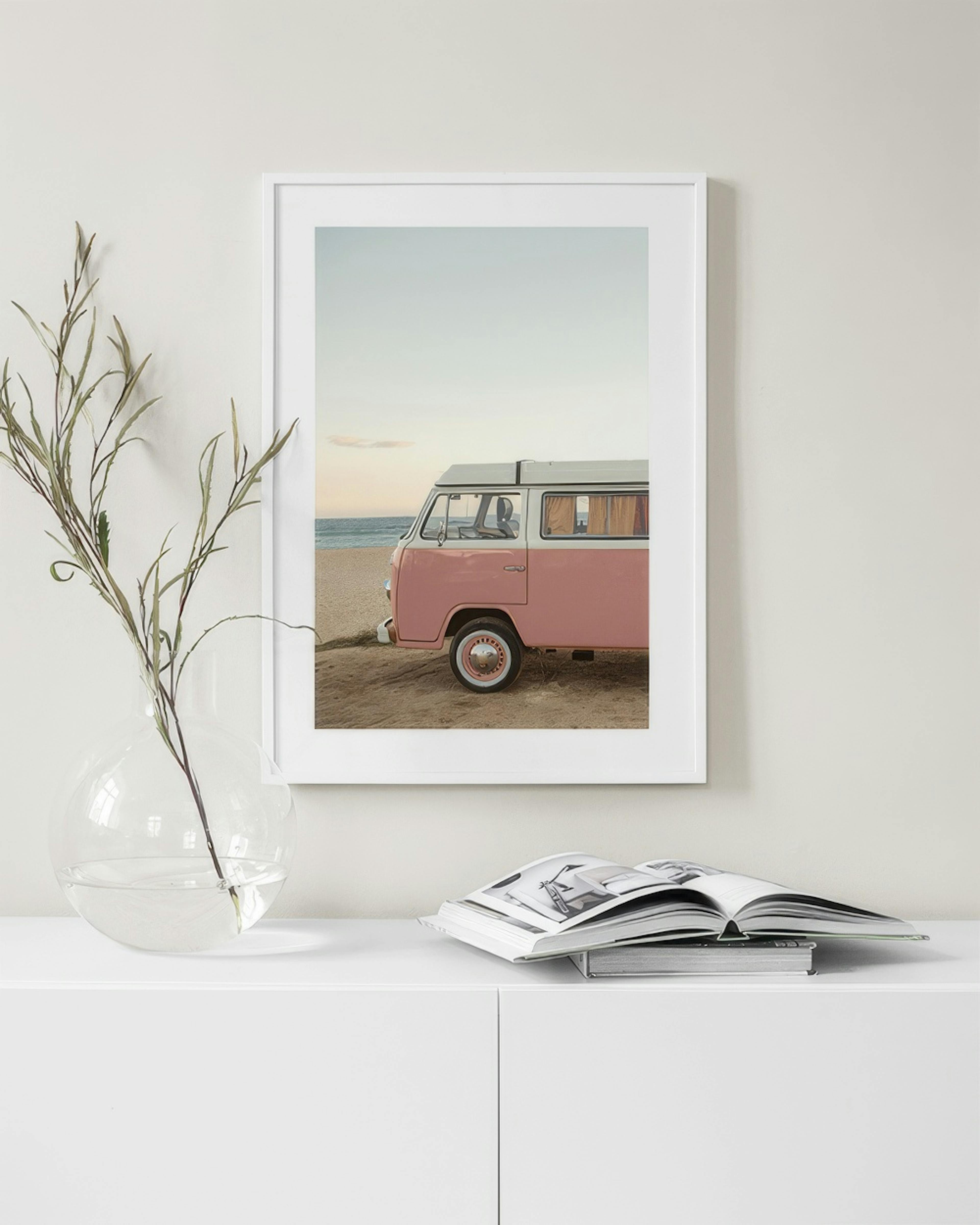 Pink Van Poster