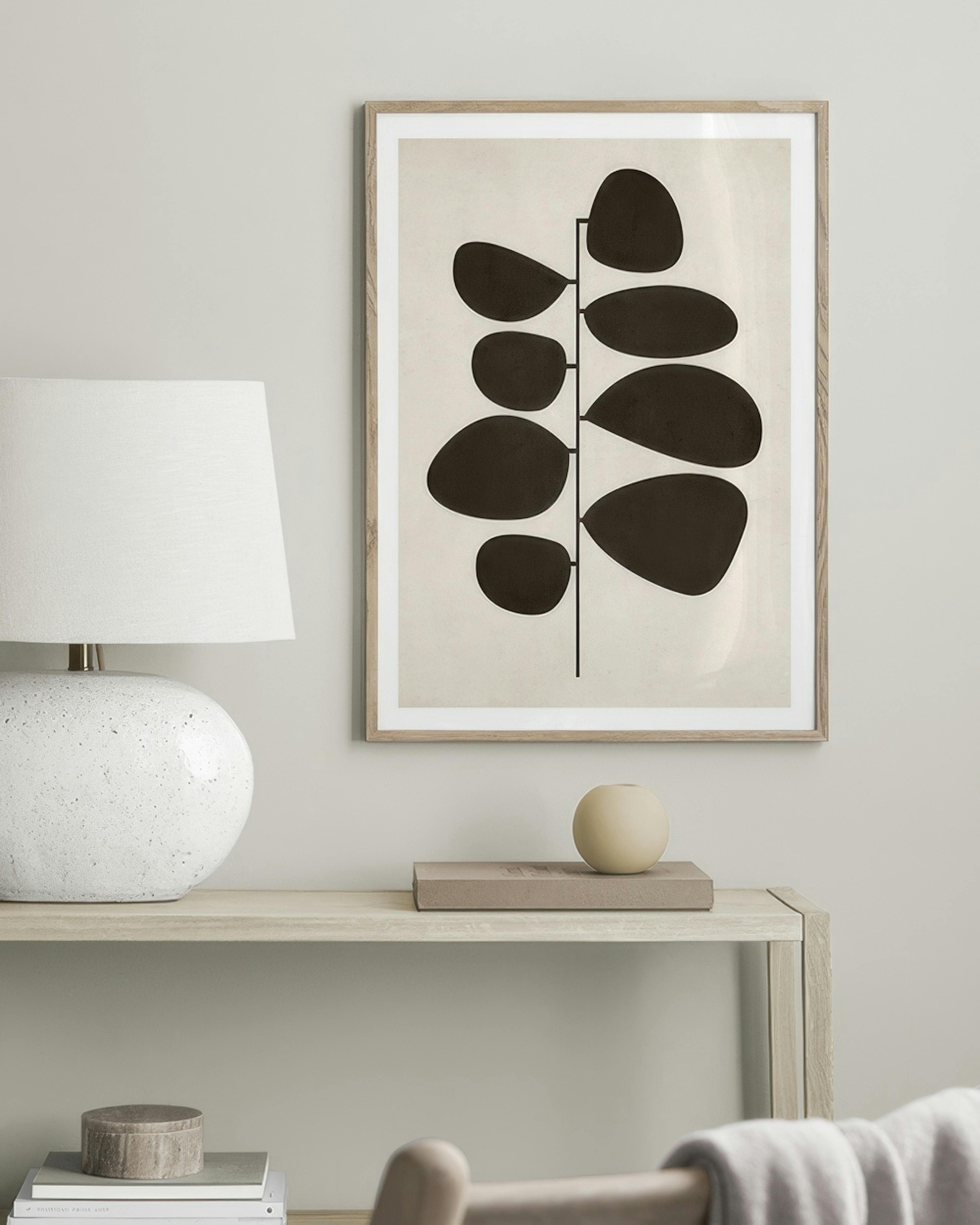 Retro Botanical Poster