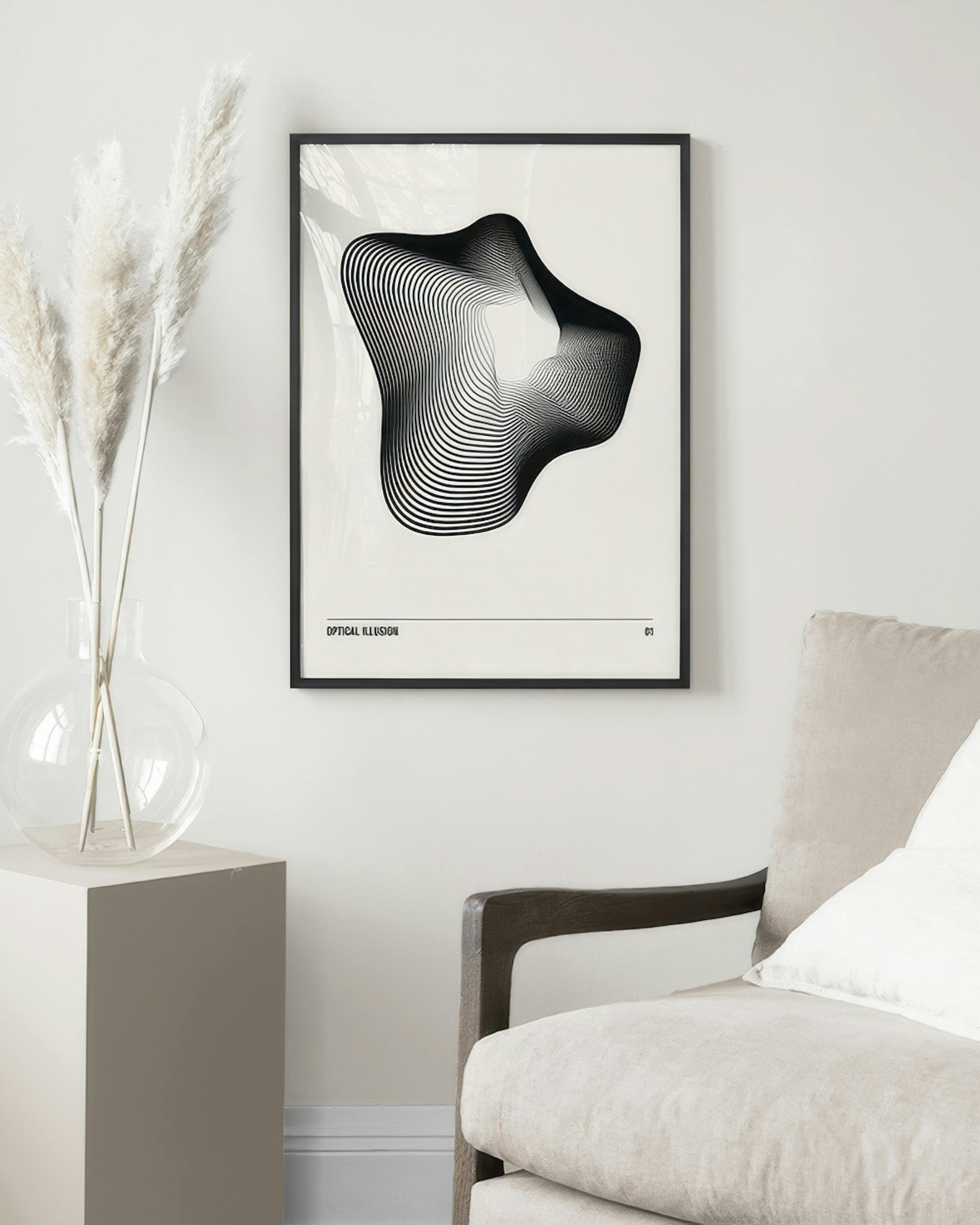 Optical Illusion No1 Print
