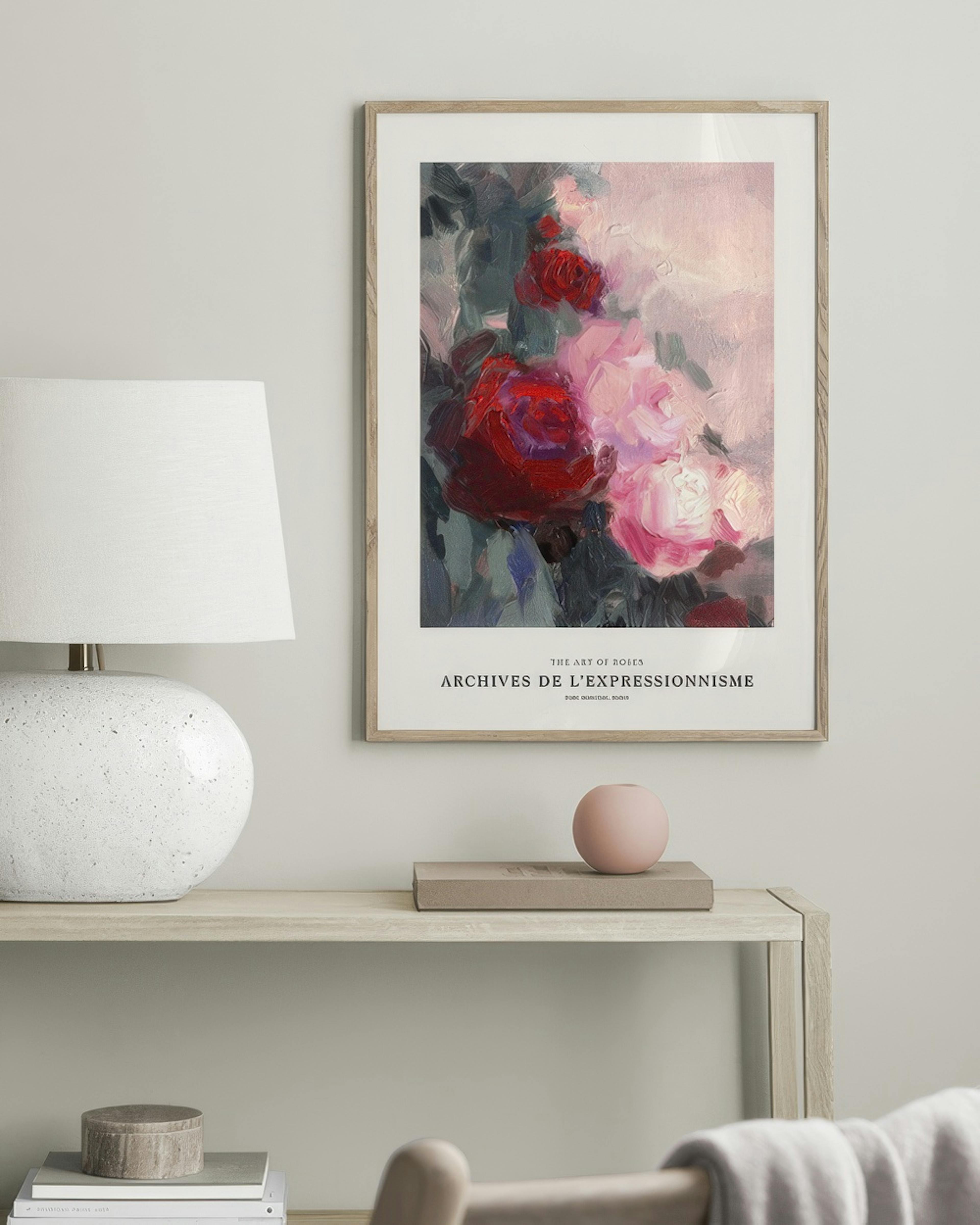 Art of Roses Print