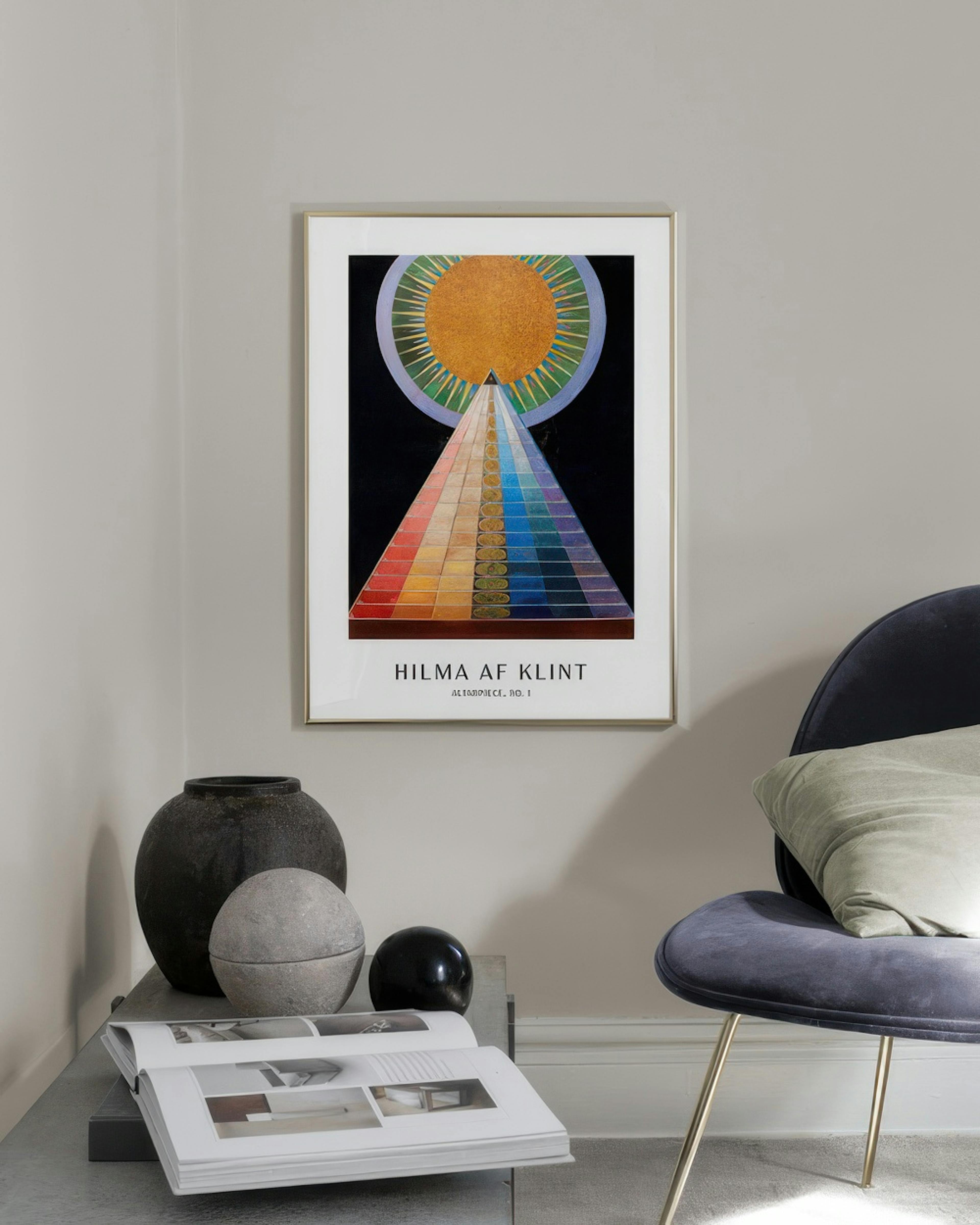 Plagát - Altarpiece, No.1 by Hilma Af Klint