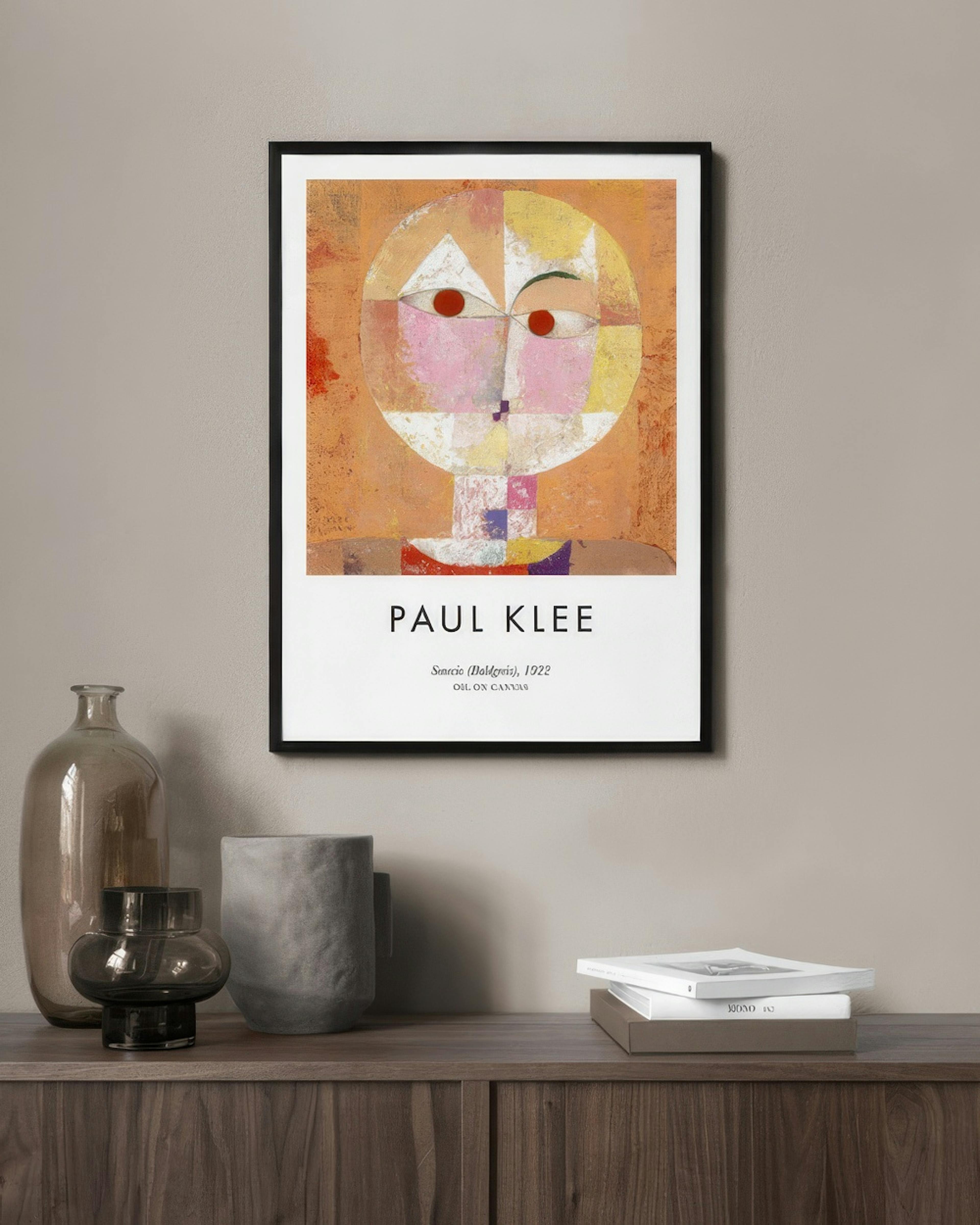 Paul Klee - Senecio (Baldgreis) Affiche