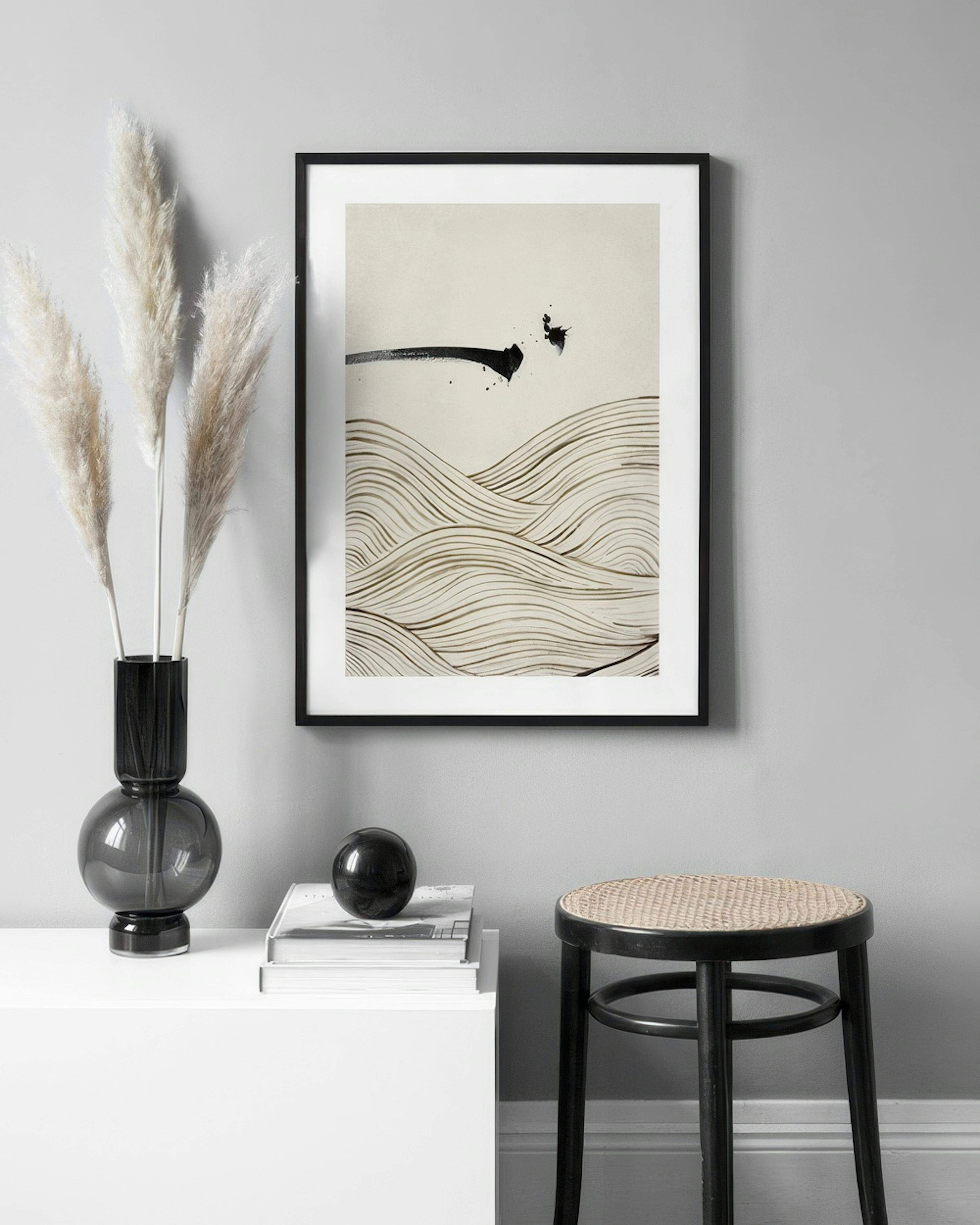 Ink Waves No1 포스터