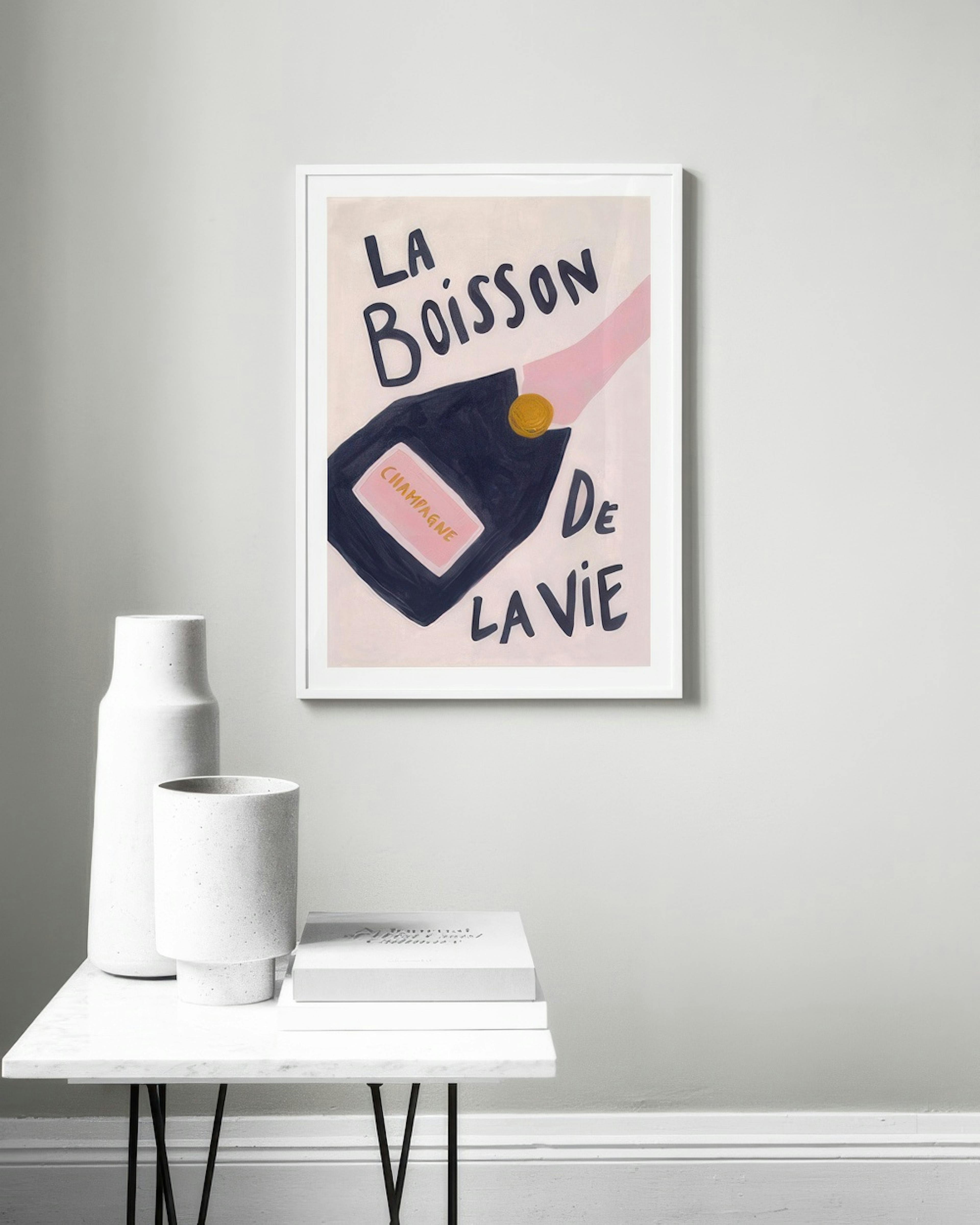 La Boisson de la Vie Print