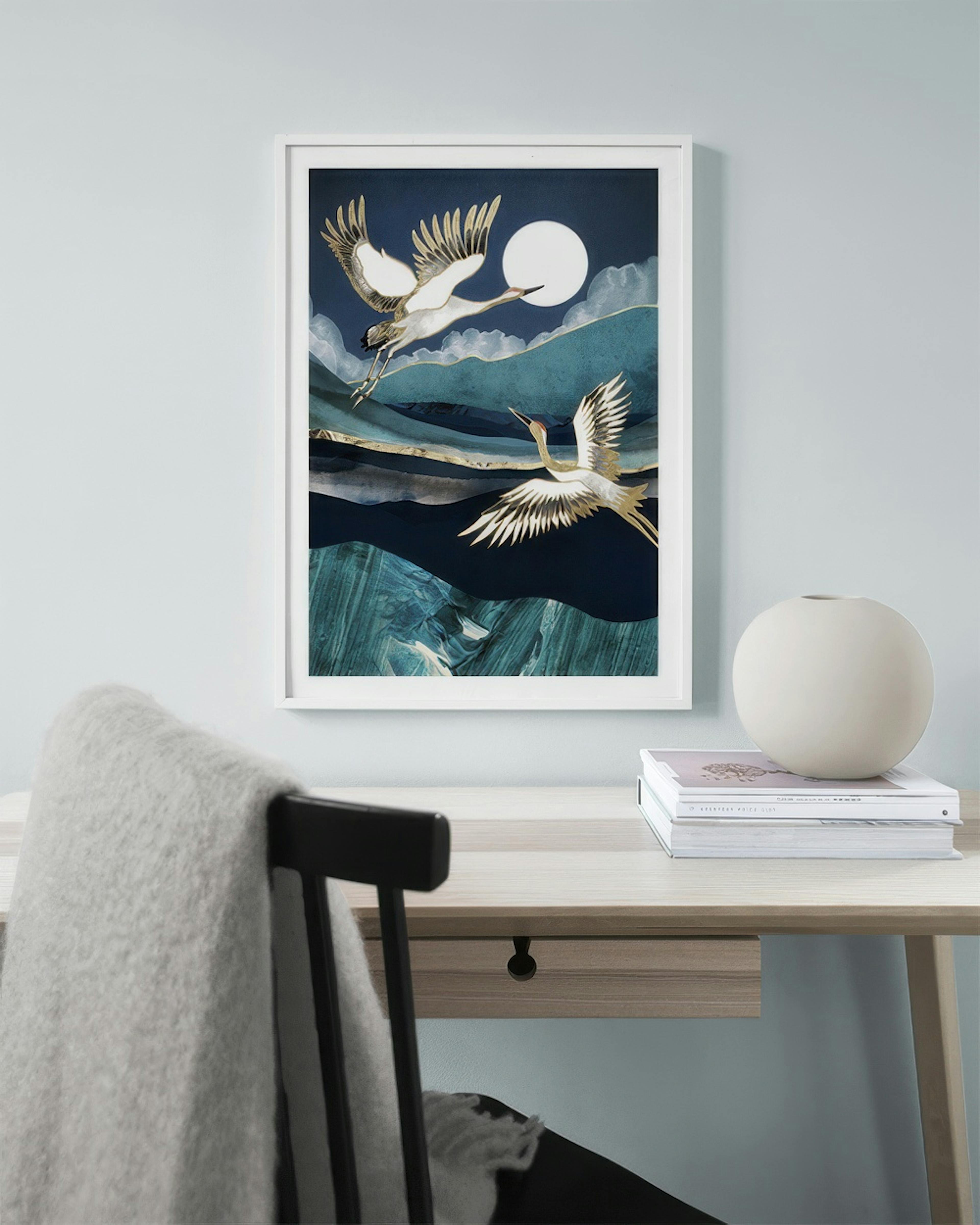 SpaceFrog Designs - Midnight Cranes