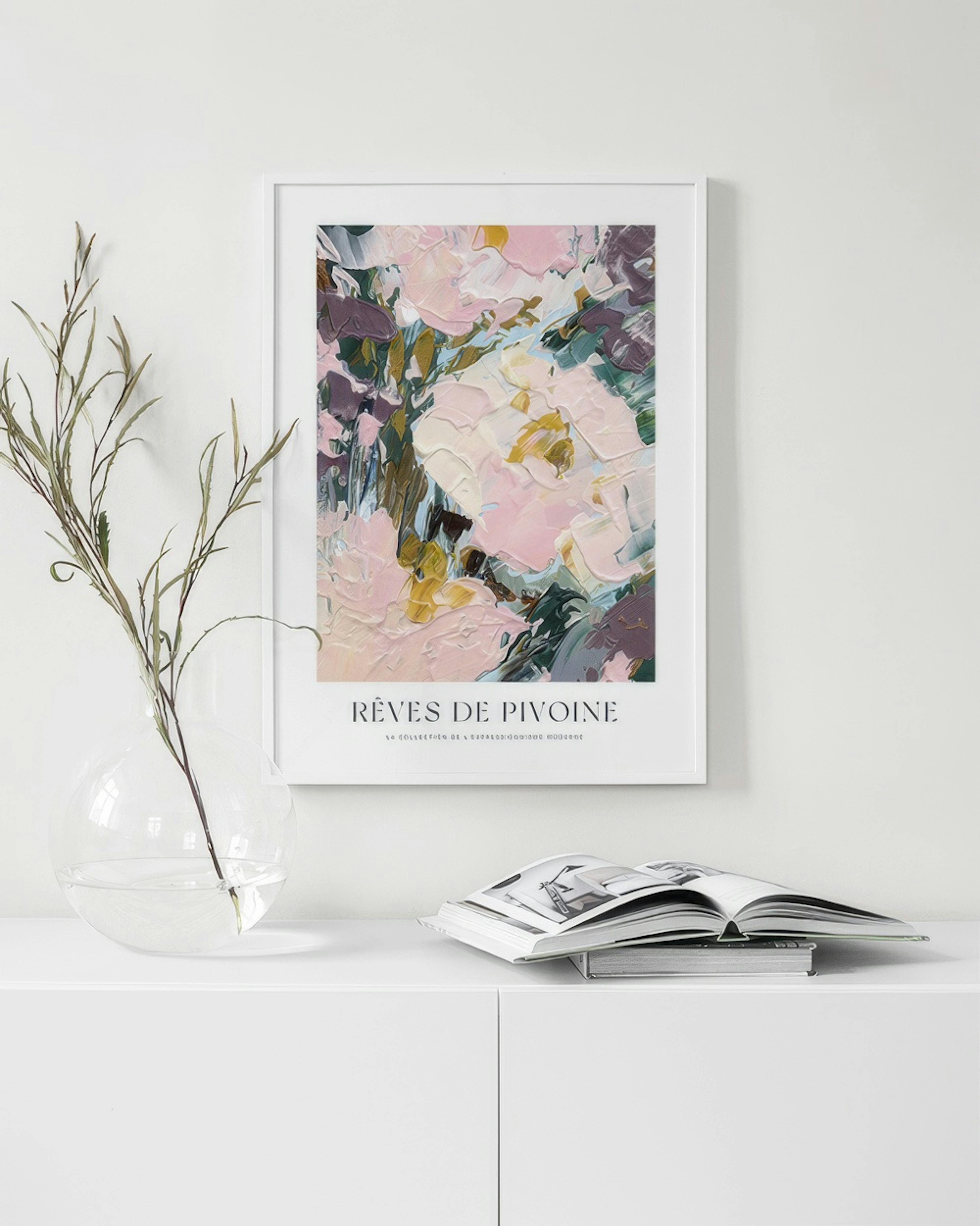 Rêves de Pivoine Affiche